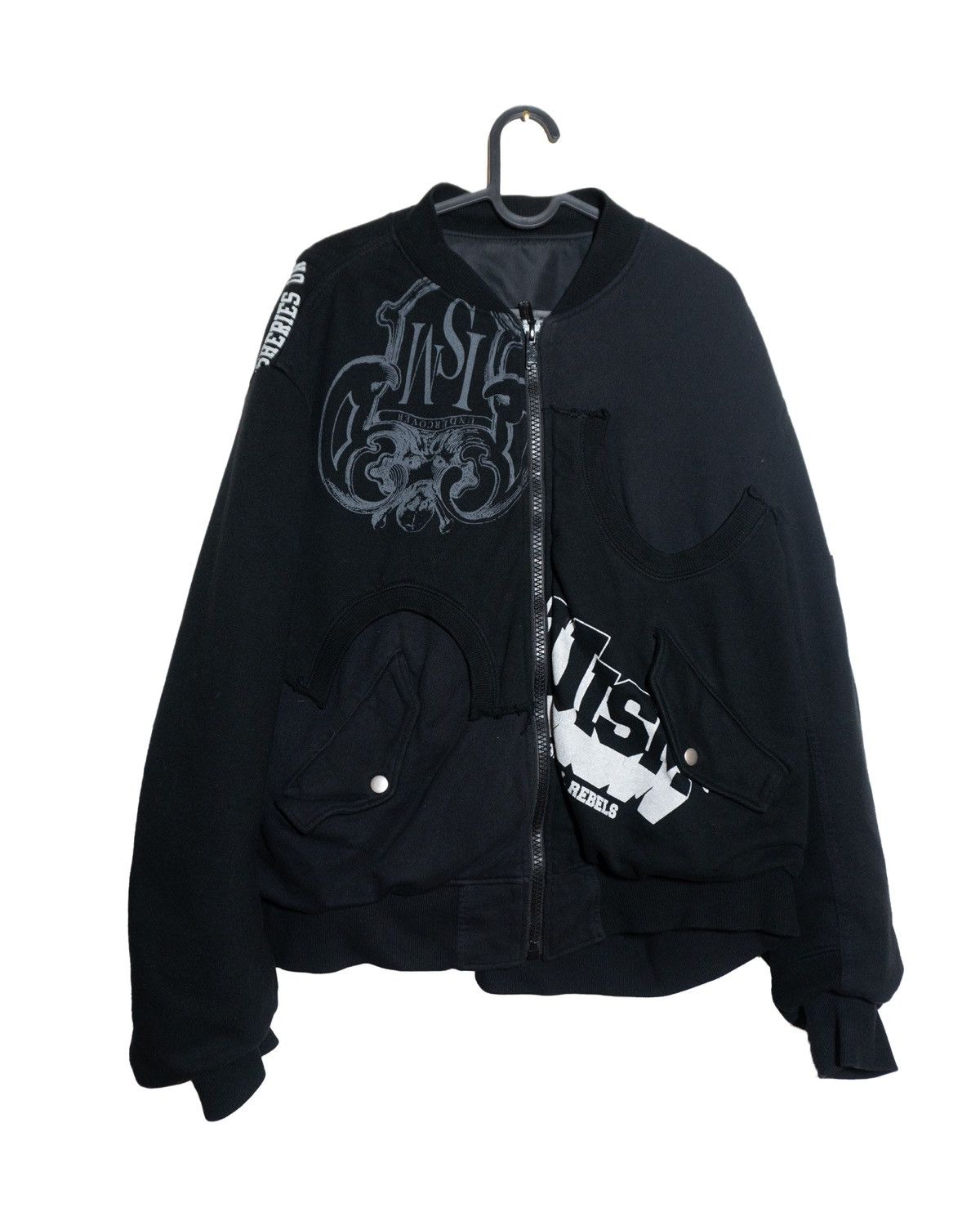 Undercover Undercoverism Reversible Bomber Jacket Size US XL / EU 56 / 4 - 2 Thumbnail