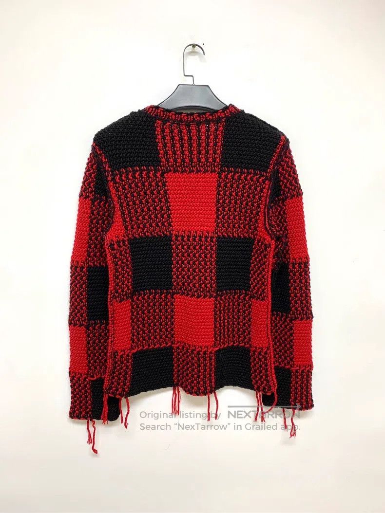 Valentino Valentino Black and red plaid sweater Size US M / EU 48-50 / 2 - 2 Thumbnail