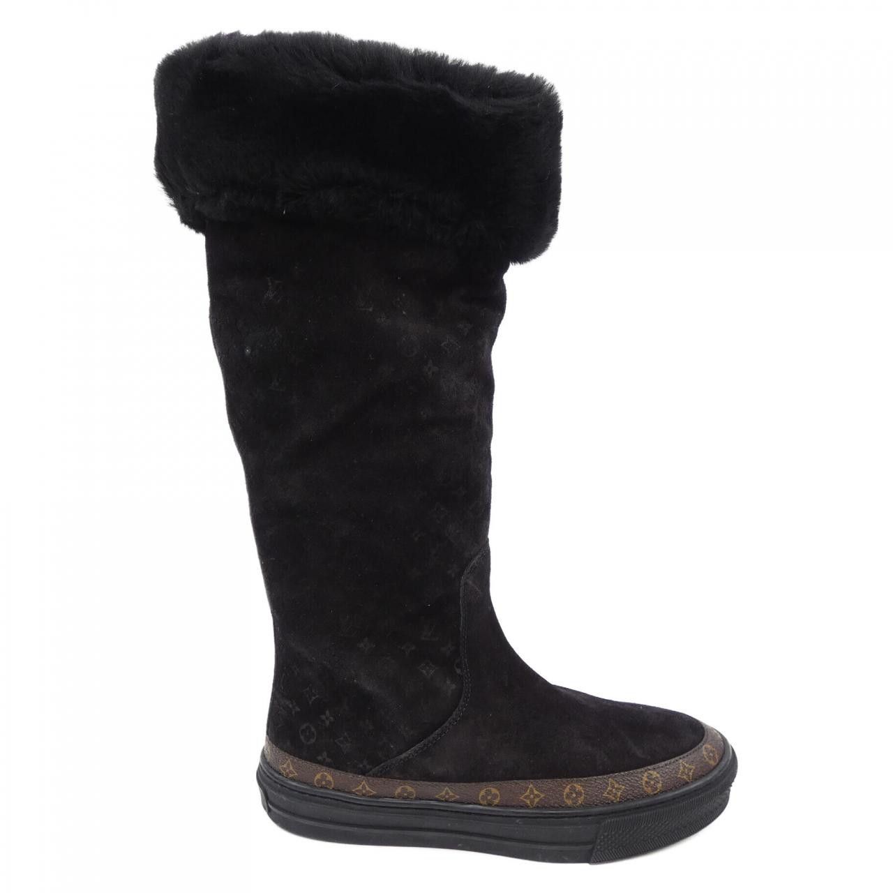 Louis Vuitton Louis Vuitton Long Boots Leather Shoes CL0168 DUTY FREE for USA