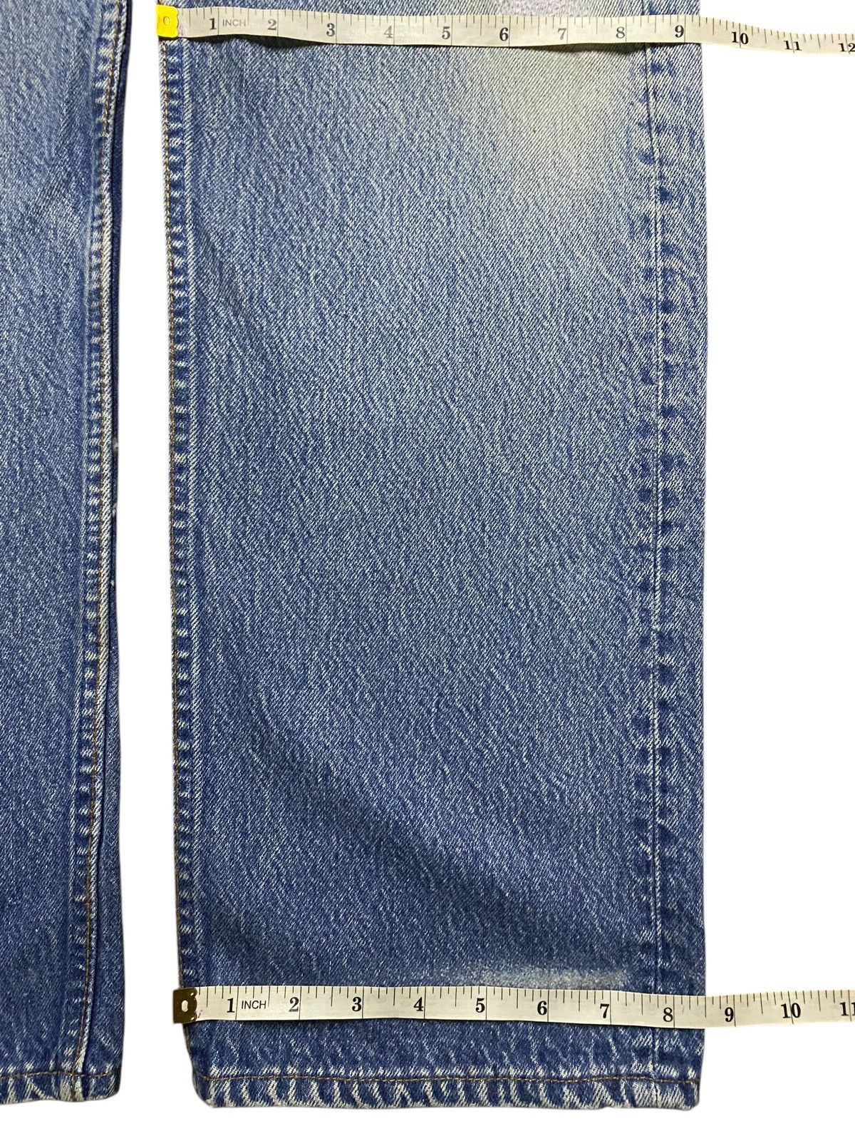 Levi's Vintage Levis 501 90’s Faded Wash Distressed Loose Jeans Size US 34 / EU 50 - 15 Thumbnail
