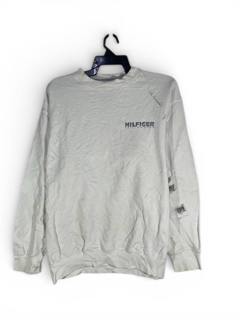 Tommy Hilfiger Vintage 90s tommy hilfilger sailing gear sweatshirt size M Size US M / EU 48-50 / 2 - 1 Thumbnail