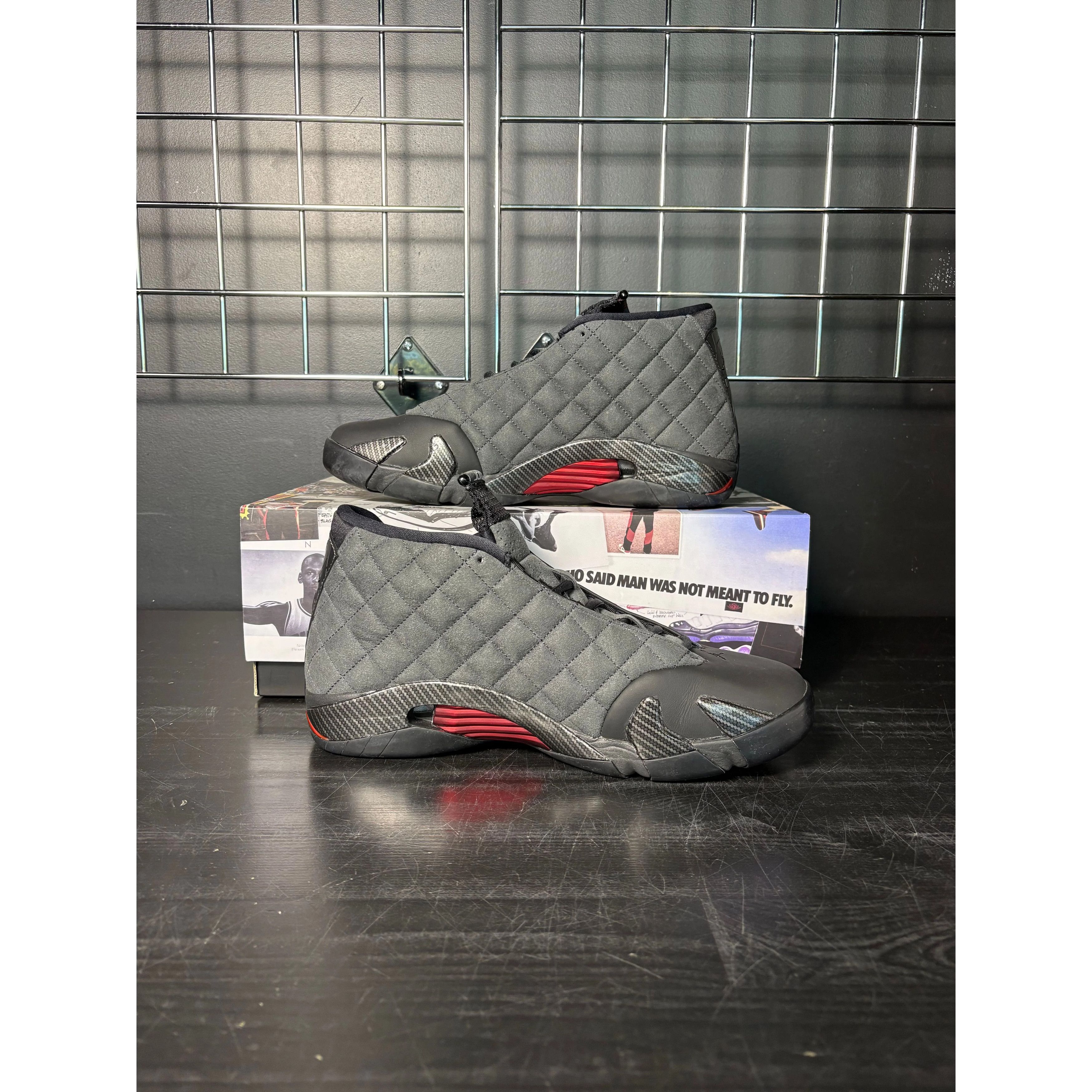 Jordan Brand Air Jordan 14 Retro SE Black "Anthracite" **PRE-OWNED** - Size 12 Size US 12 / EU 45 - 2 Thumbnail