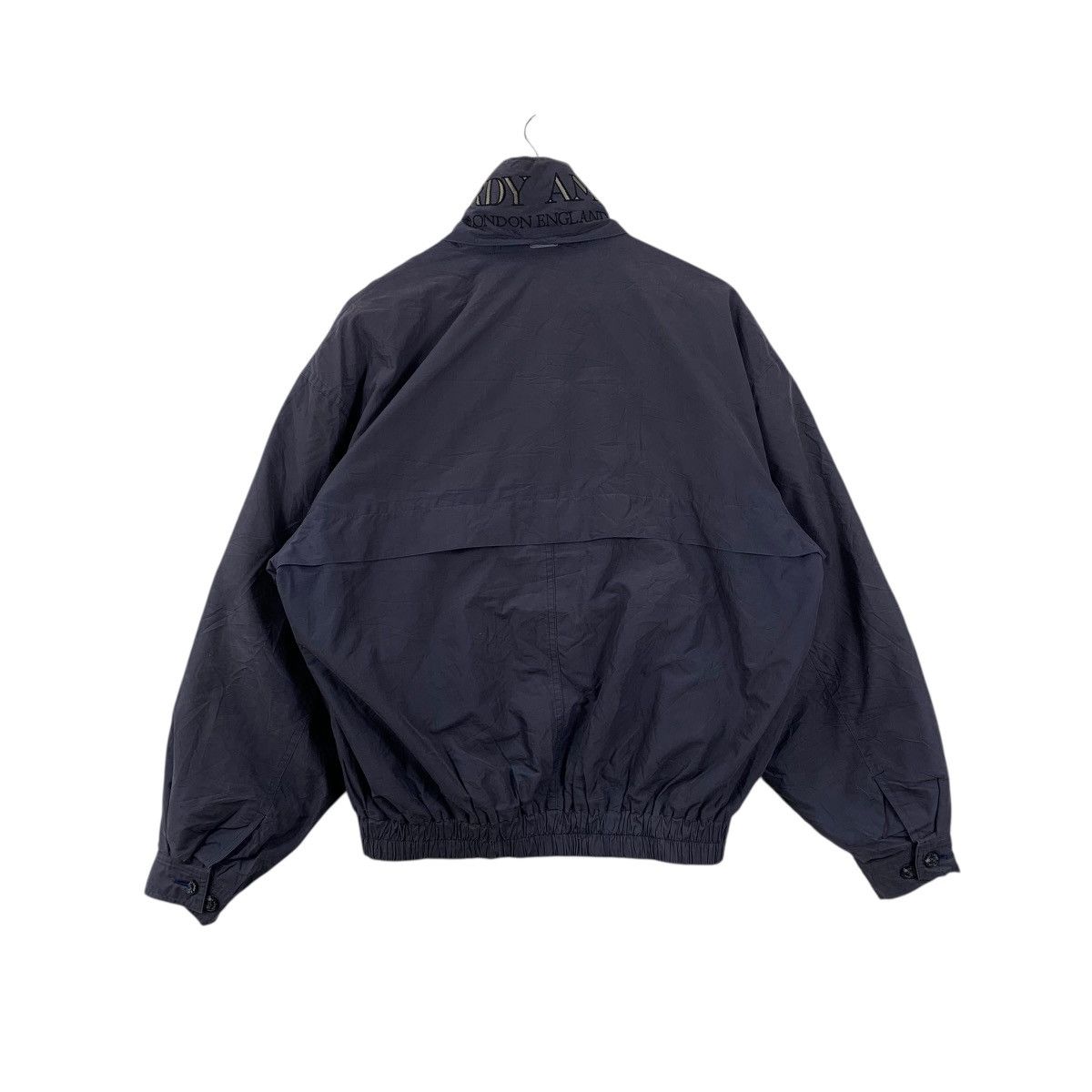 Hardy Amies Vintage HARDY AMIES LONDON Bulldog Bomber Jacket Puffer Size L / US 10 / IT 46 - 7 Thumbnail