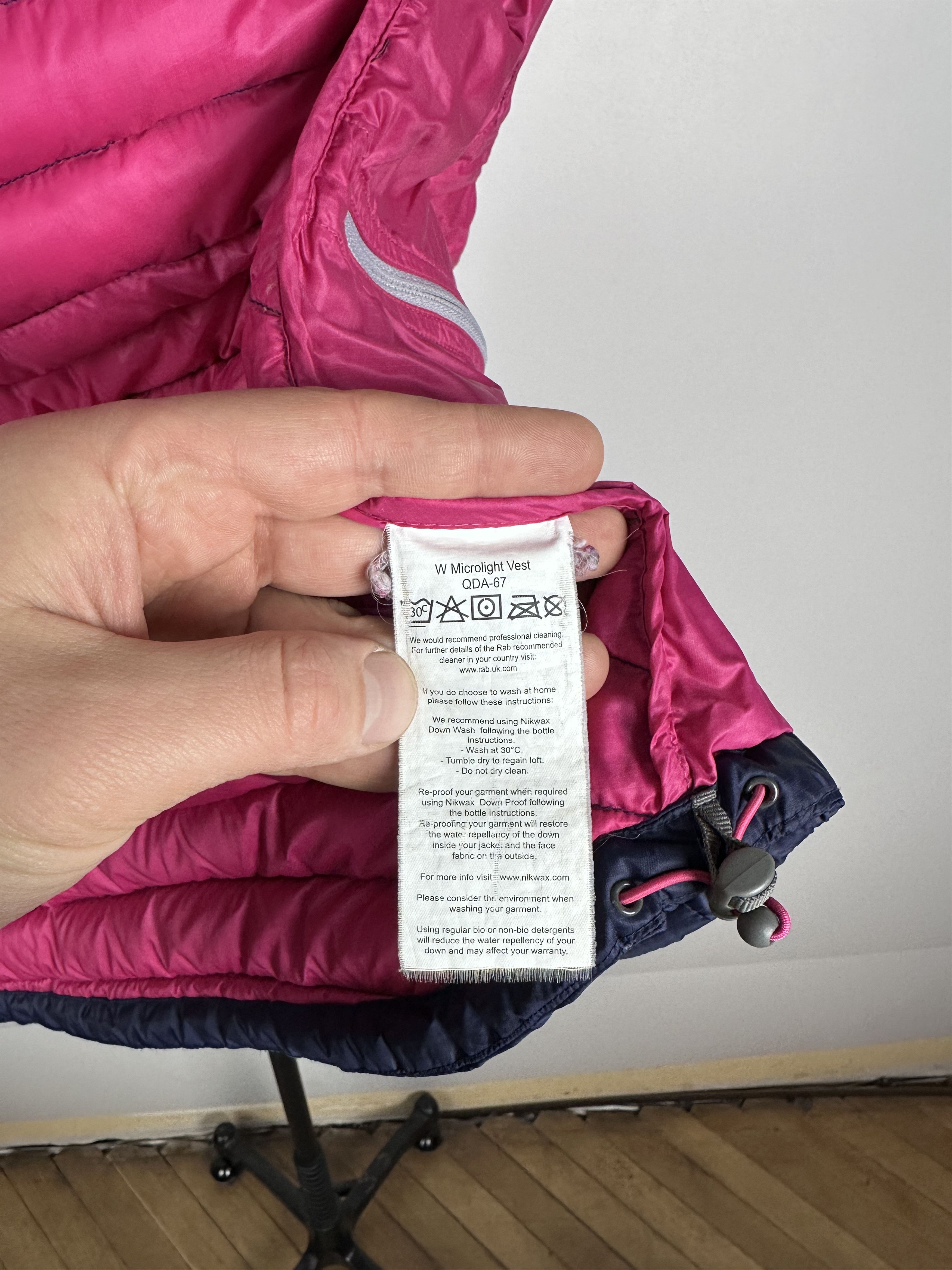 Rab RAB Womens Microlight Down Puffer Vest Gilet Pertex Nikwax Size M / US 6-8 / IT 42-44 - 12 Thumbnail