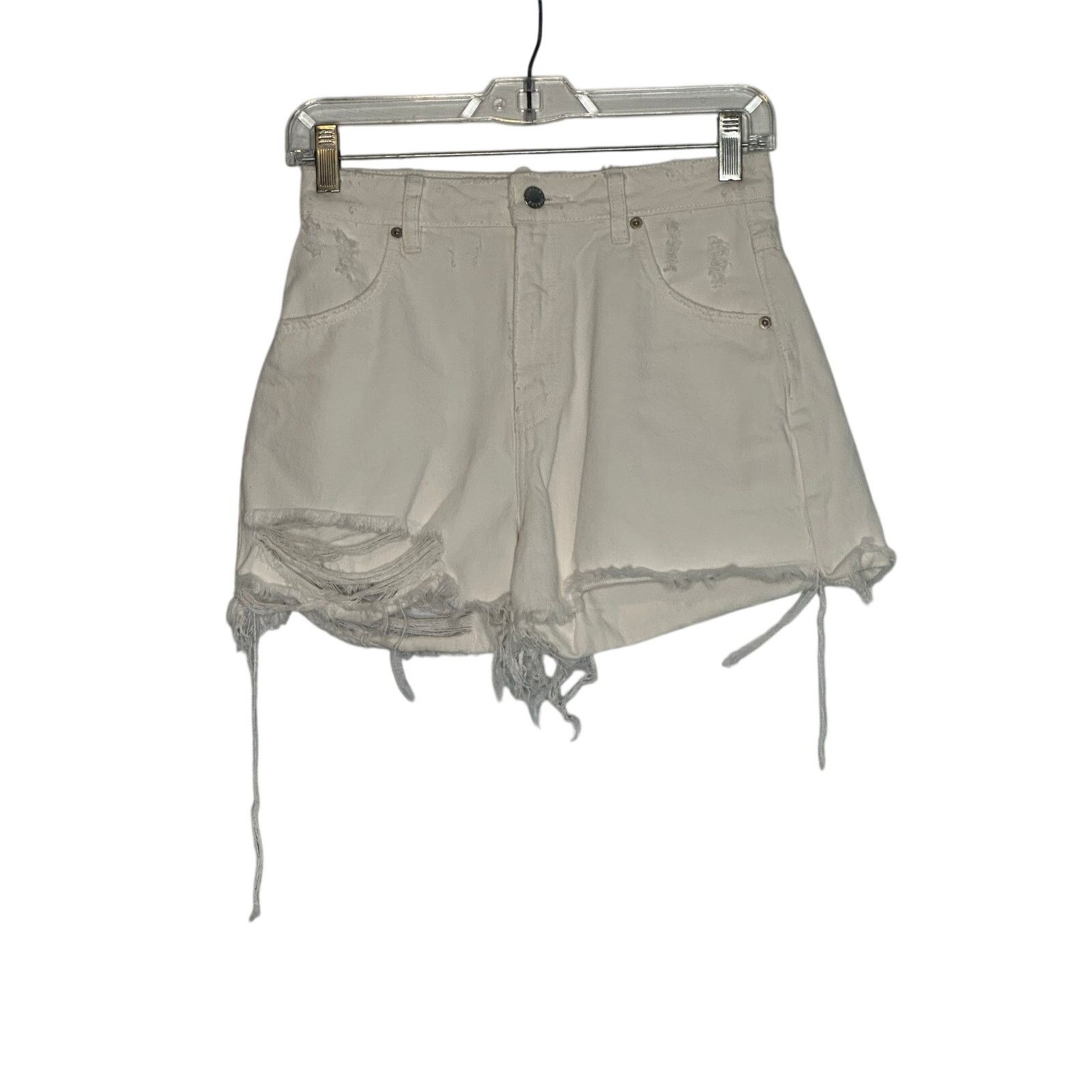 Rolla's Rolla's white duster high rise slim shorts size 25 -0 Size 26" / US 2 / IT 38 - 15 Thumbnail