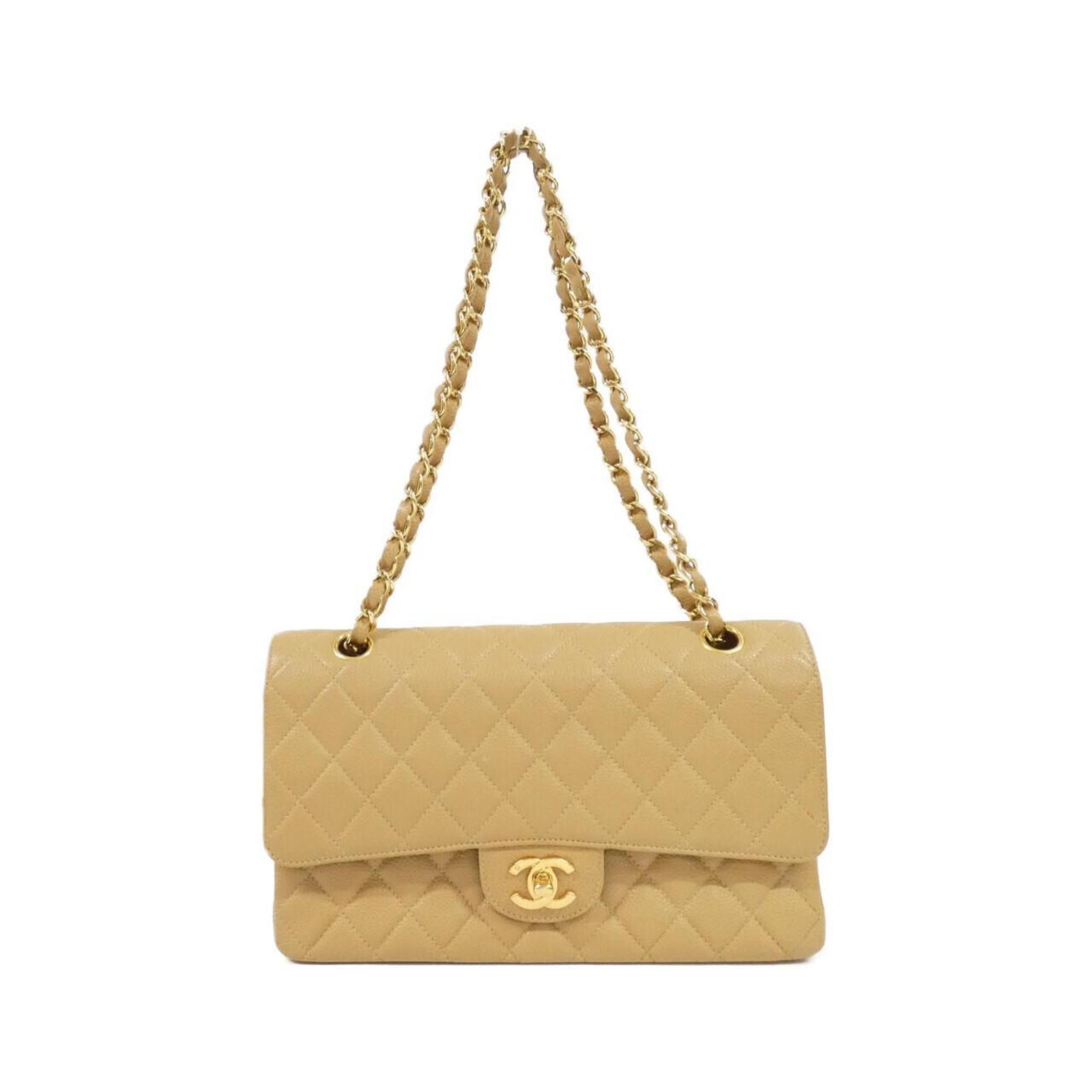 Chanel 1112 Shoulder Bag in Beige, Women's