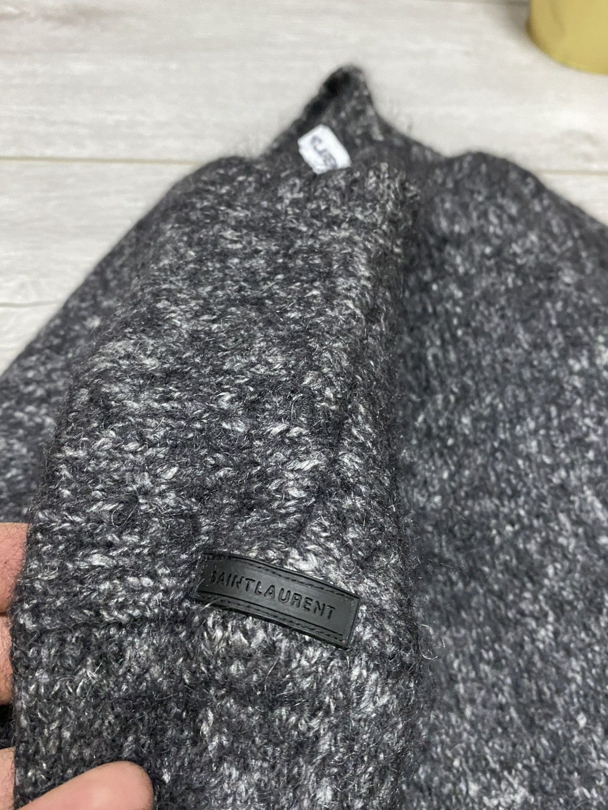 Saint Laurent Paris Saint Laurent Jeans mohair wool sweater eb0 Size US S / EU 44-46 / 1 - 5 Thumbnail