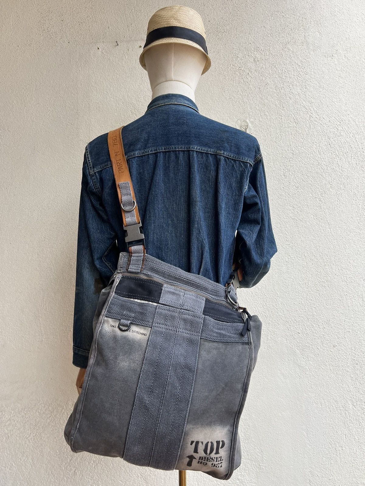 Diesel Vintage Diesel Huge Bag Size ONE SIZE - 4 Thumbnail