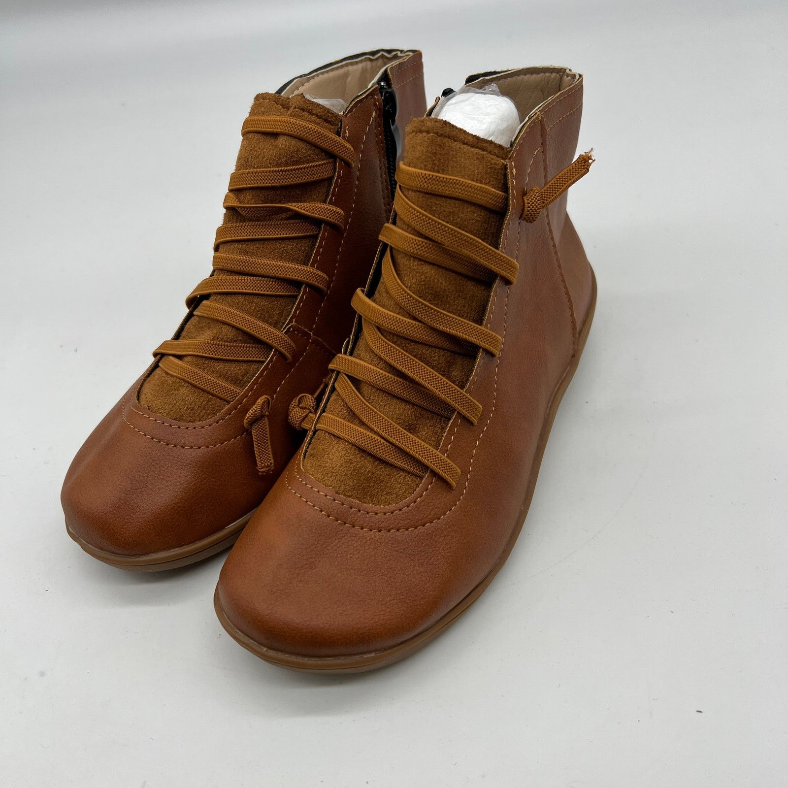 Other Ankle Boots Round Toe Casual Comfortable Lightweigh Size US 5 / IT 35 - 1 Thumbnail