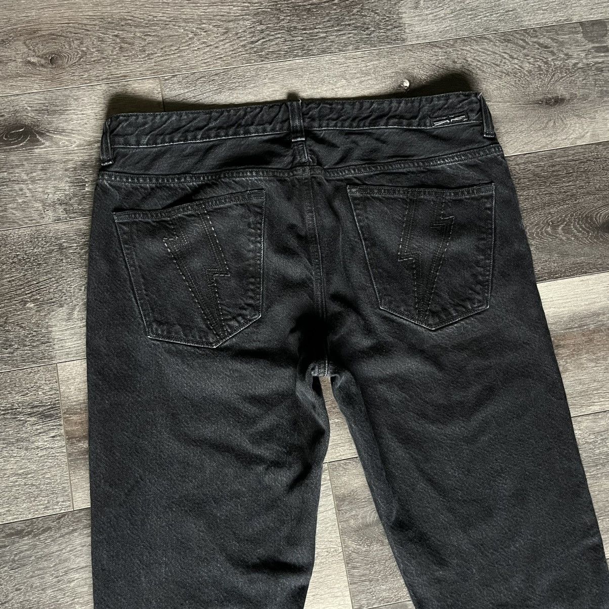 Vintage Keanan Duffty David Bowie Lightning Bolt Denim Jeans 38x30 Size US 38 / EU 54 - 1 Thumbnail