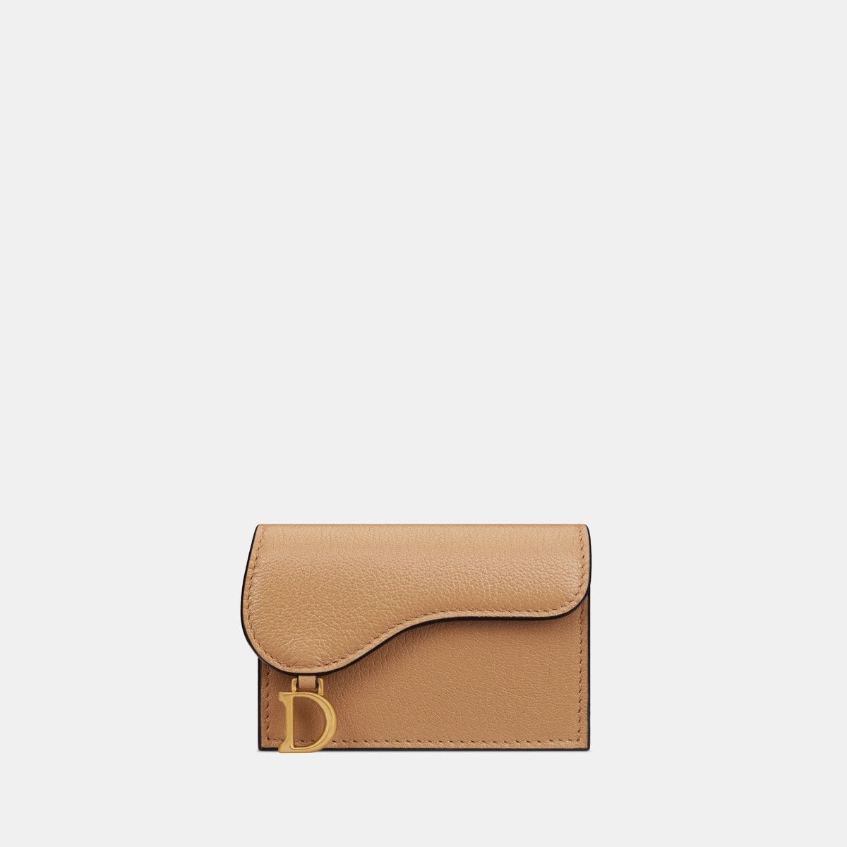 Dior o1bcso1str0226 Size:OS/Saddle Bloom Card Holder in Brown Size ONE SIZE - 1 Thumbnail