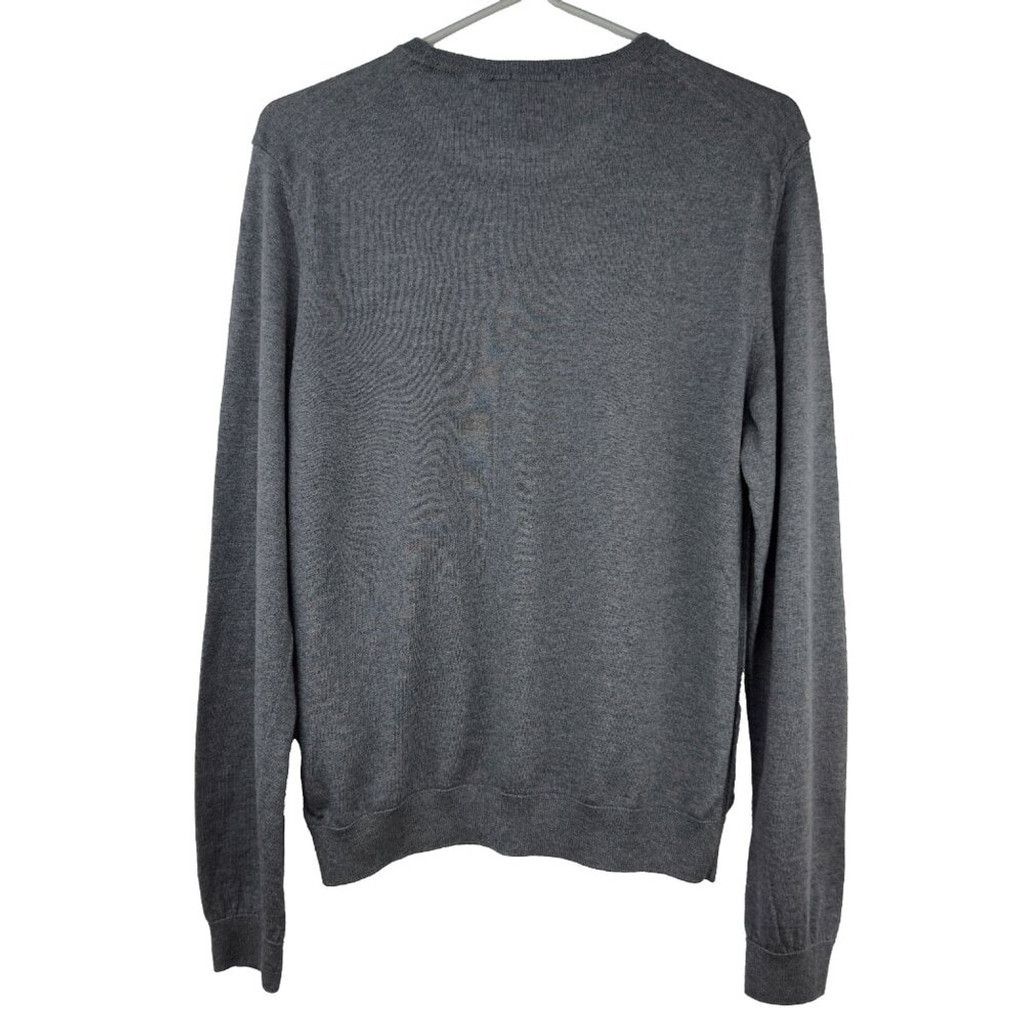 Hugo Boss BOSS by HUGO BOSS Leno Crew Neck Grey Jumper Sweater Size S Size US S / EU 44-46 / 1 - 6 Thumbnail