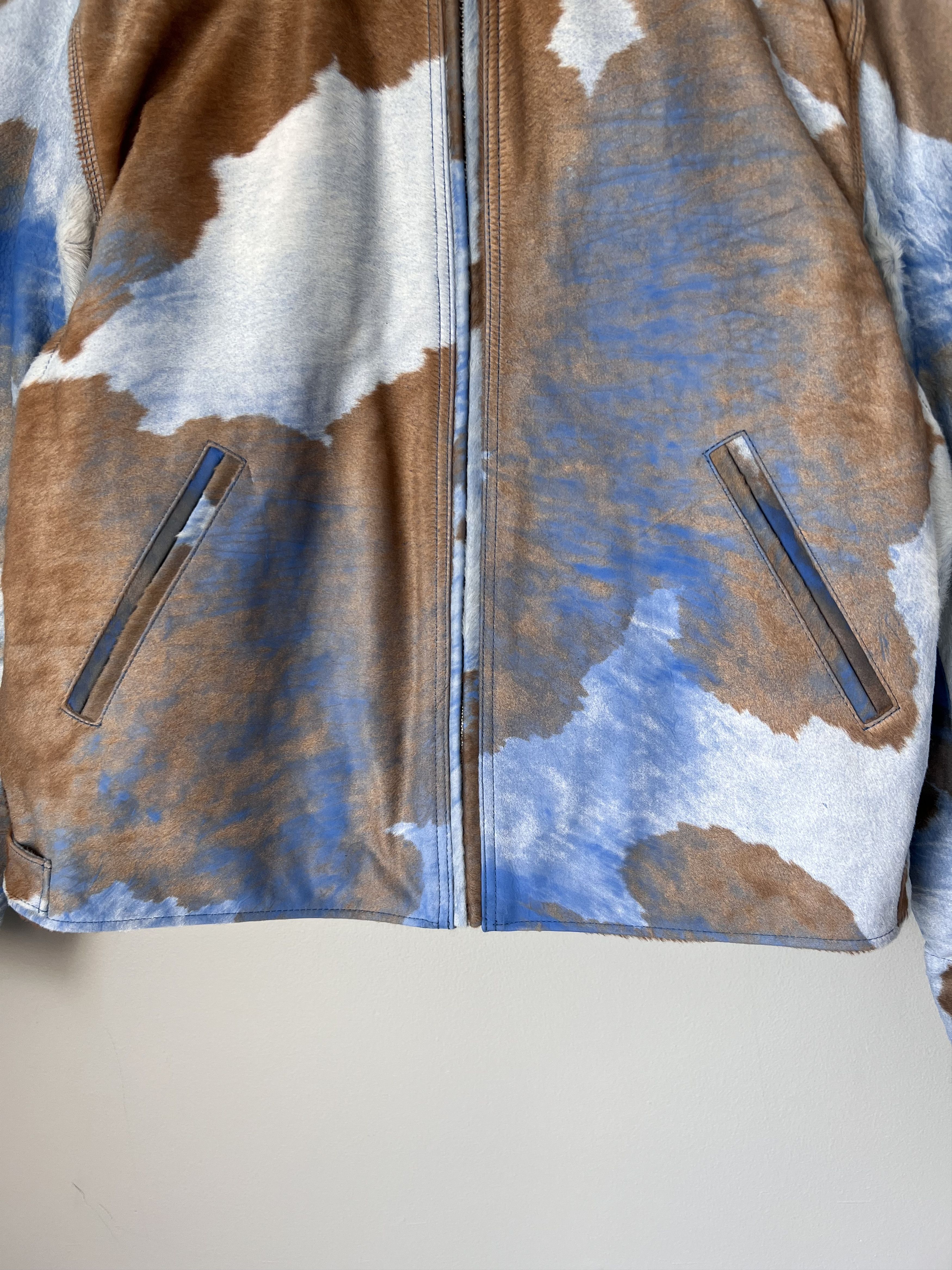 Stussy Stussy Garage Jacket in Blue Ponyhair Size US L / EU 52-54 / 3 - 3 Thumbnail