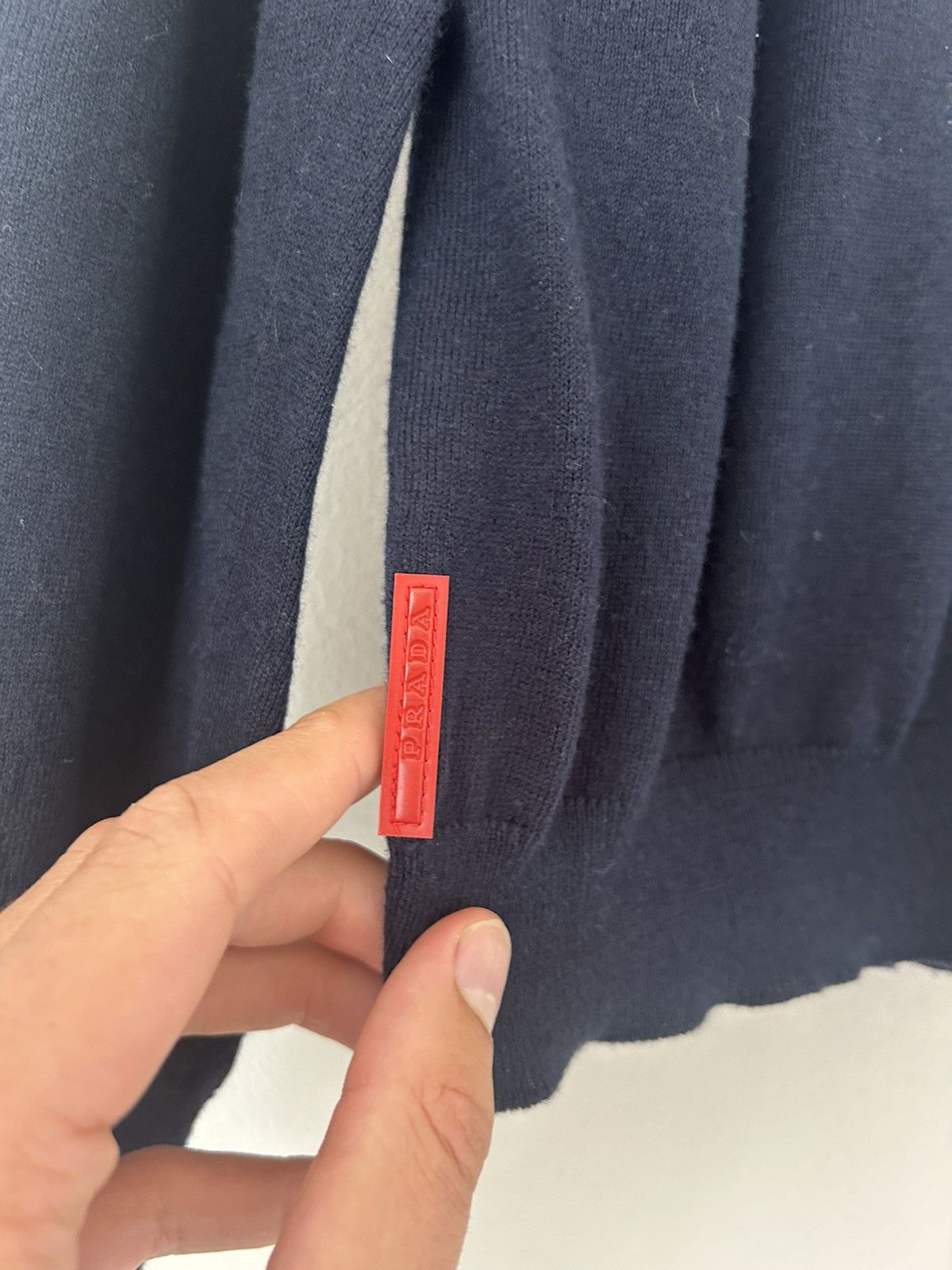 Prada Cotton / Cashmere Blend Turtleneck Sweater Size US M / EU 48-50 / 2 - 10 Thumbnail