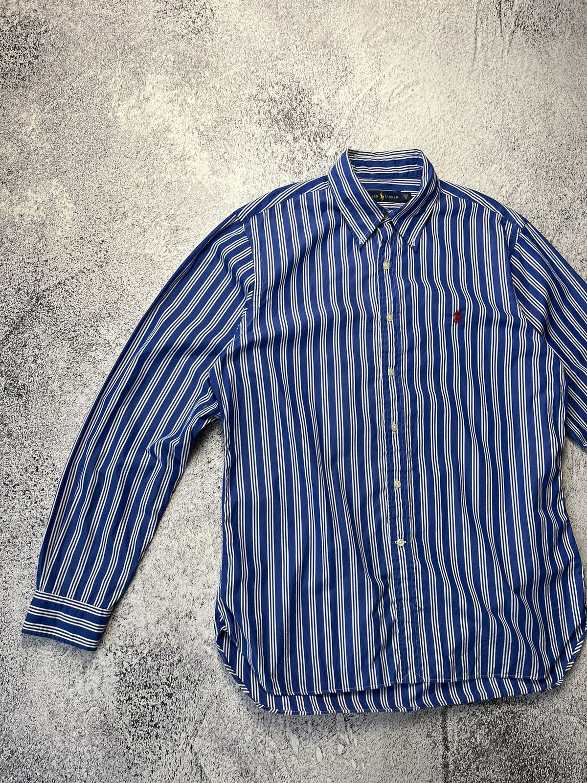 Polo Ralph Lauren Vintage POLO RALPH LAUREN Button Up Shirt rare 90s Size US M / EU 48-50 / 2 - 2 Thumbnail