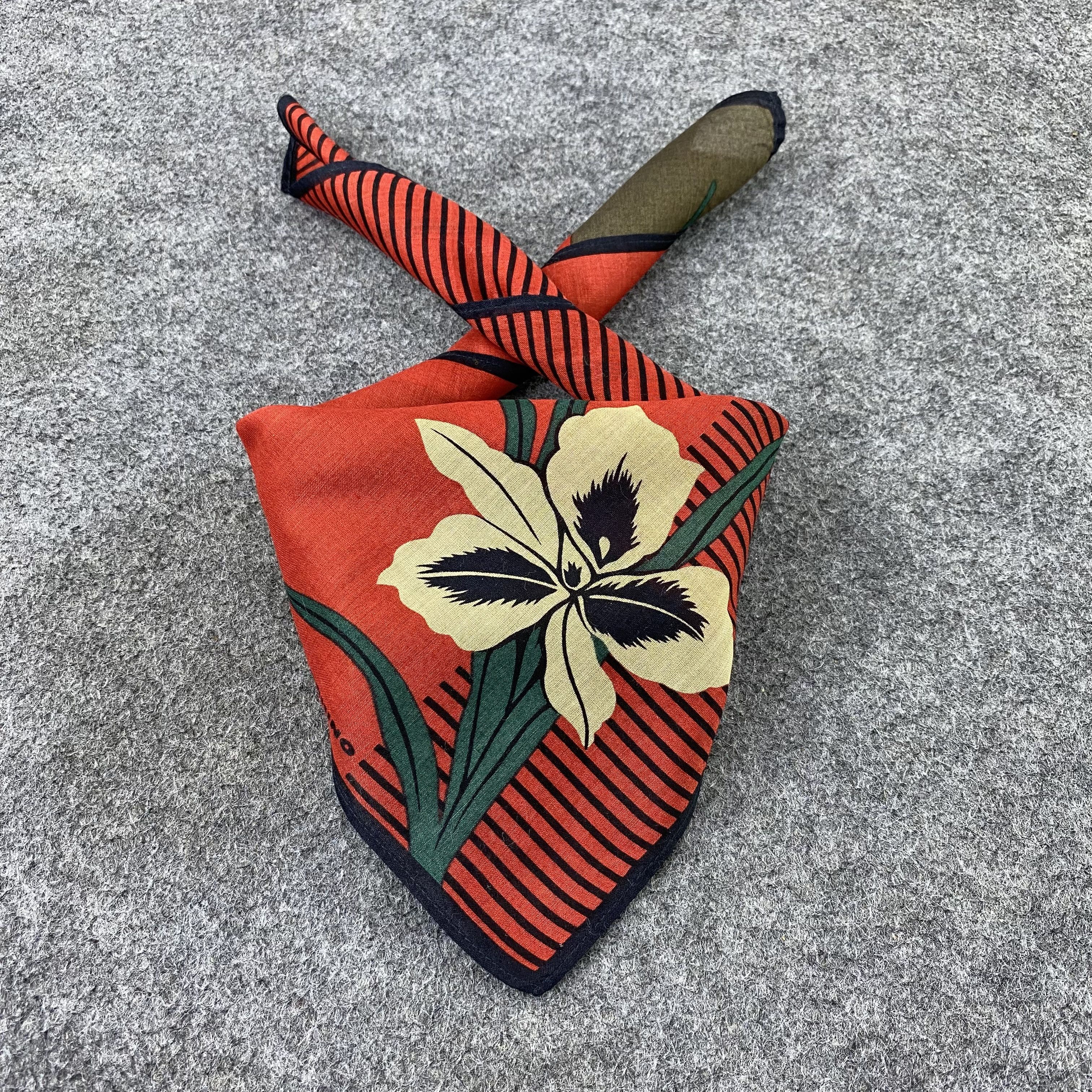 Japanese Brand Junko Koshino Handkerchief / Bandana / Neckerchief-B1273 Size ONE SIZE - 2 Thumbnail