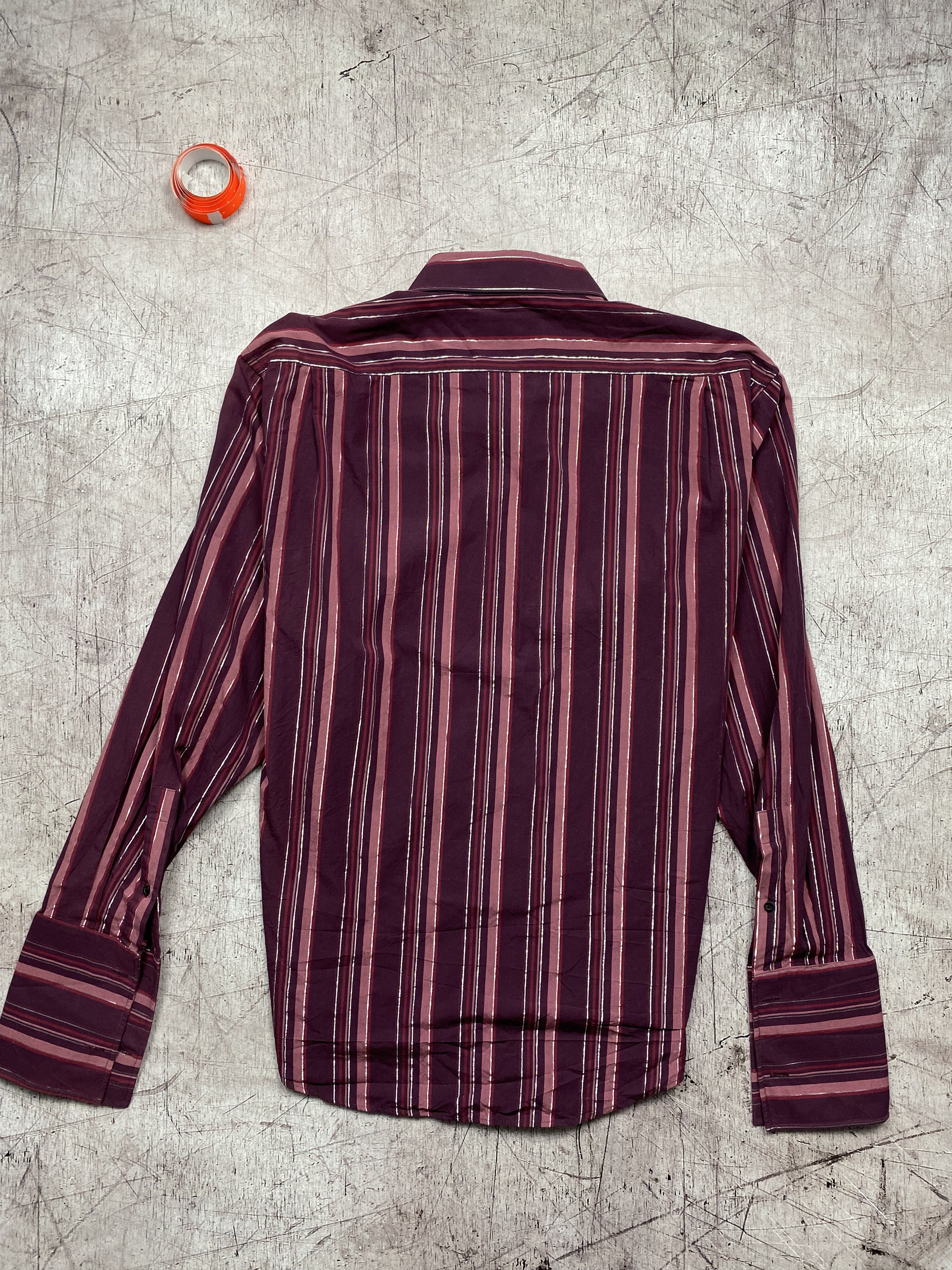 Yves Saint Laurent Yves Saint Laurent Vintage Long Sleeve Shirt on cufflinks Size US L / EU 52-54 / 3 - 5 Thumbnail