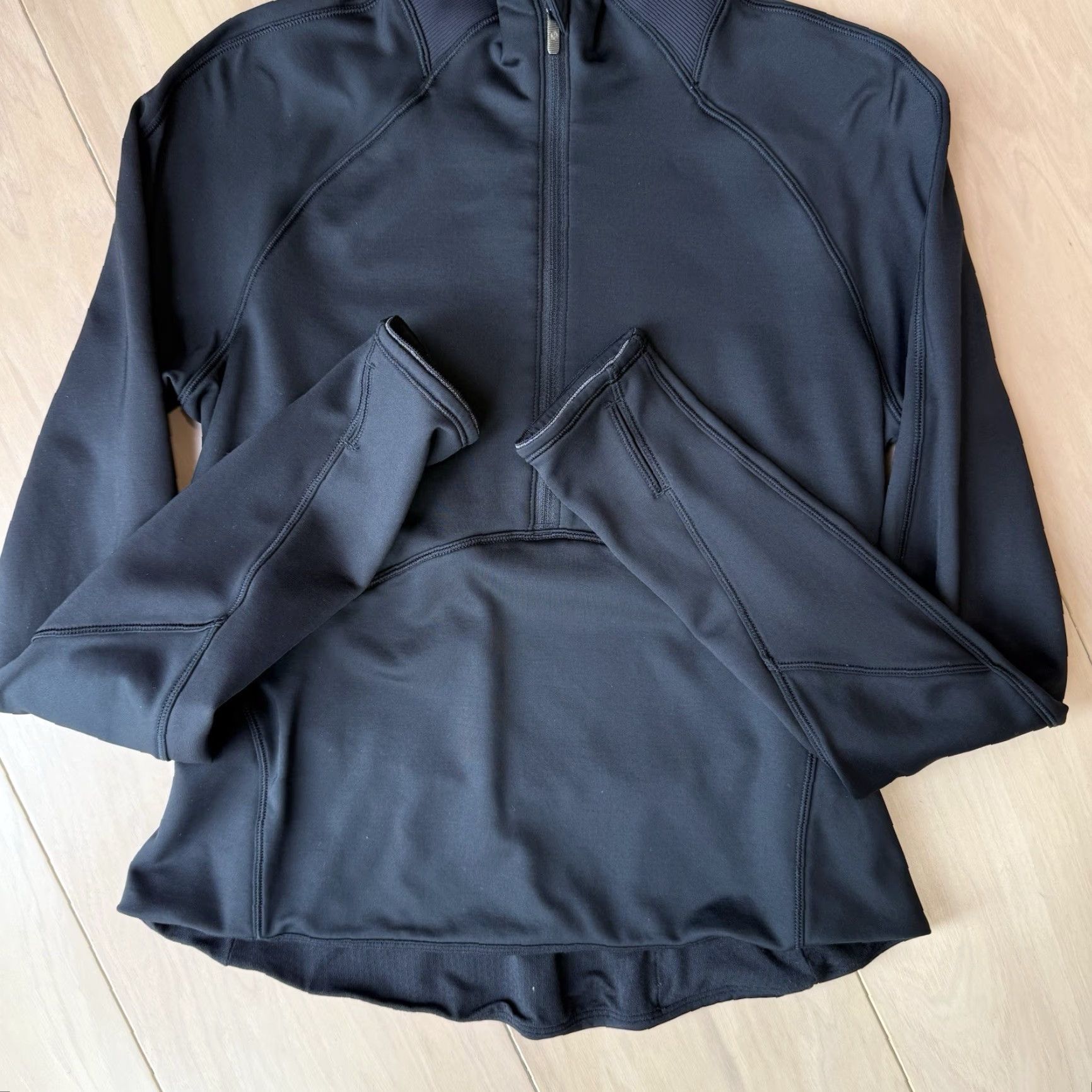 Lululemon Lululemon InStill Jacket Black 6 Women Full Zip Hooded All Seasons Outdoor Casual Shirt? Size M / US 6-8 / IT 42-44 - 6 Thumbnail