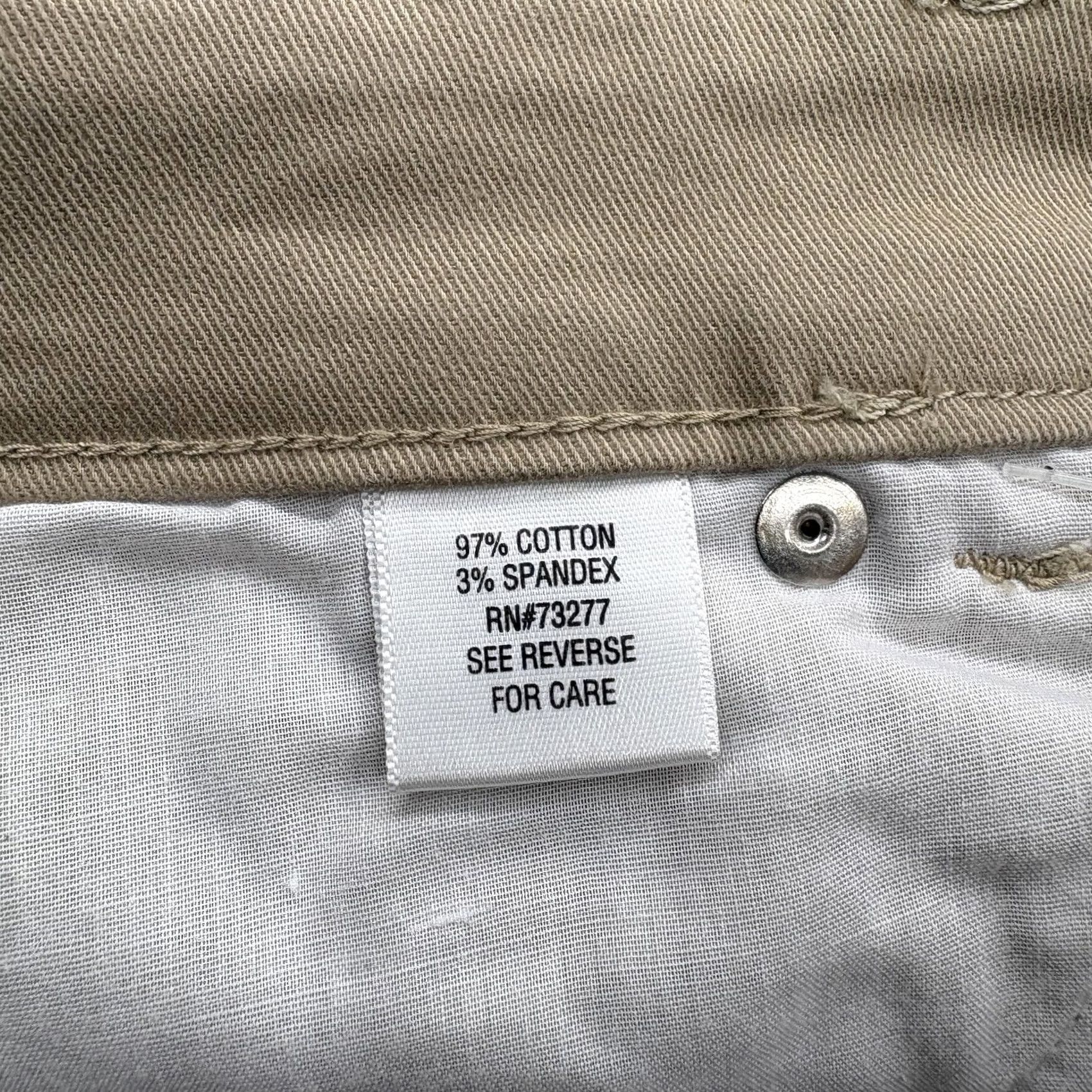 Croft & Barrow Croft & Barrow Jeans Womens 16 Short Tan Classic Stretch Tummy Control Comfort Size 38" / US 16 / IT 52 - 5 Thumbnail