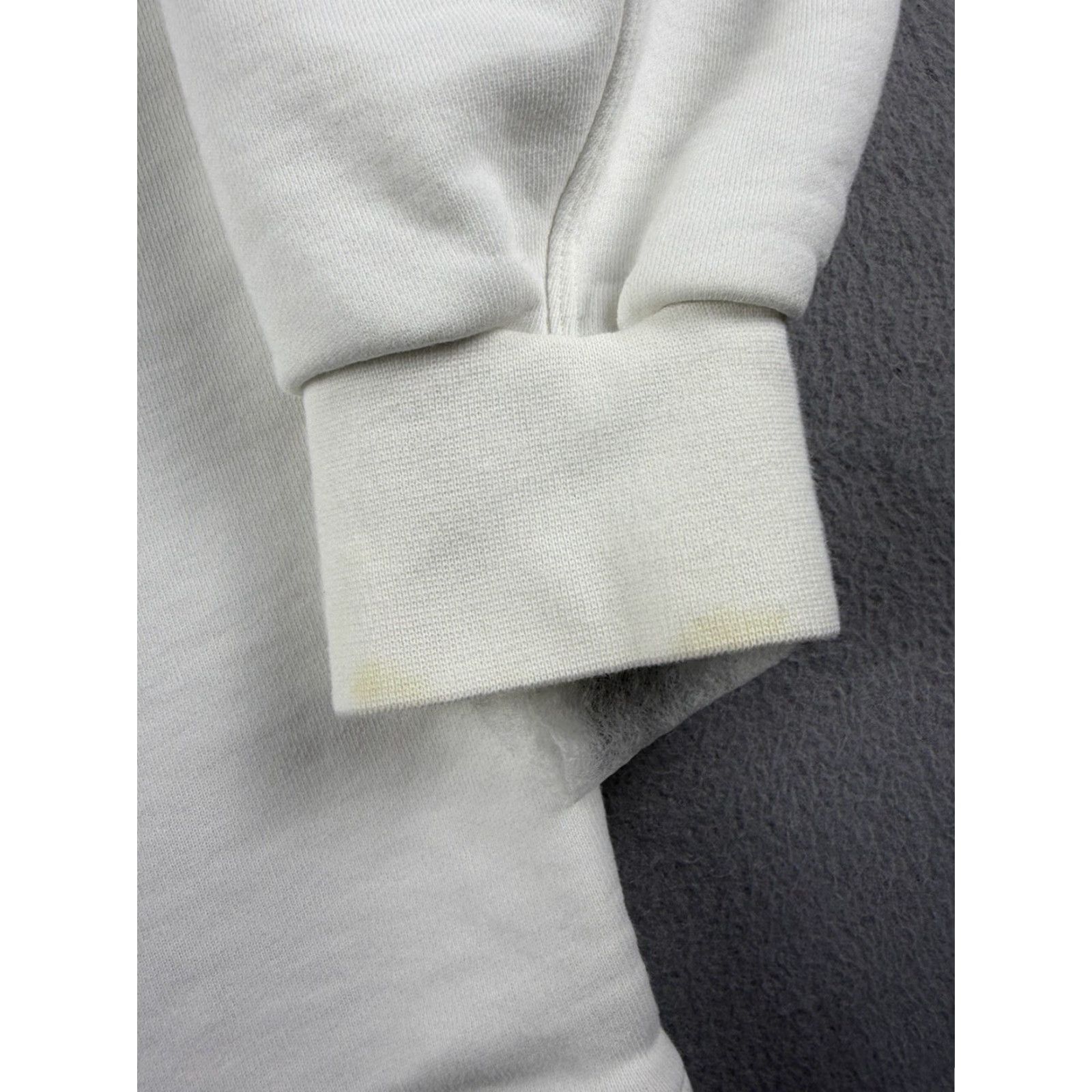 Lululemon Lululemon Sweatshirt Women L White Logo Oversized Pullover Crewneck Activewear Size L / US 10 / IT 46 - 4 Thumbnail