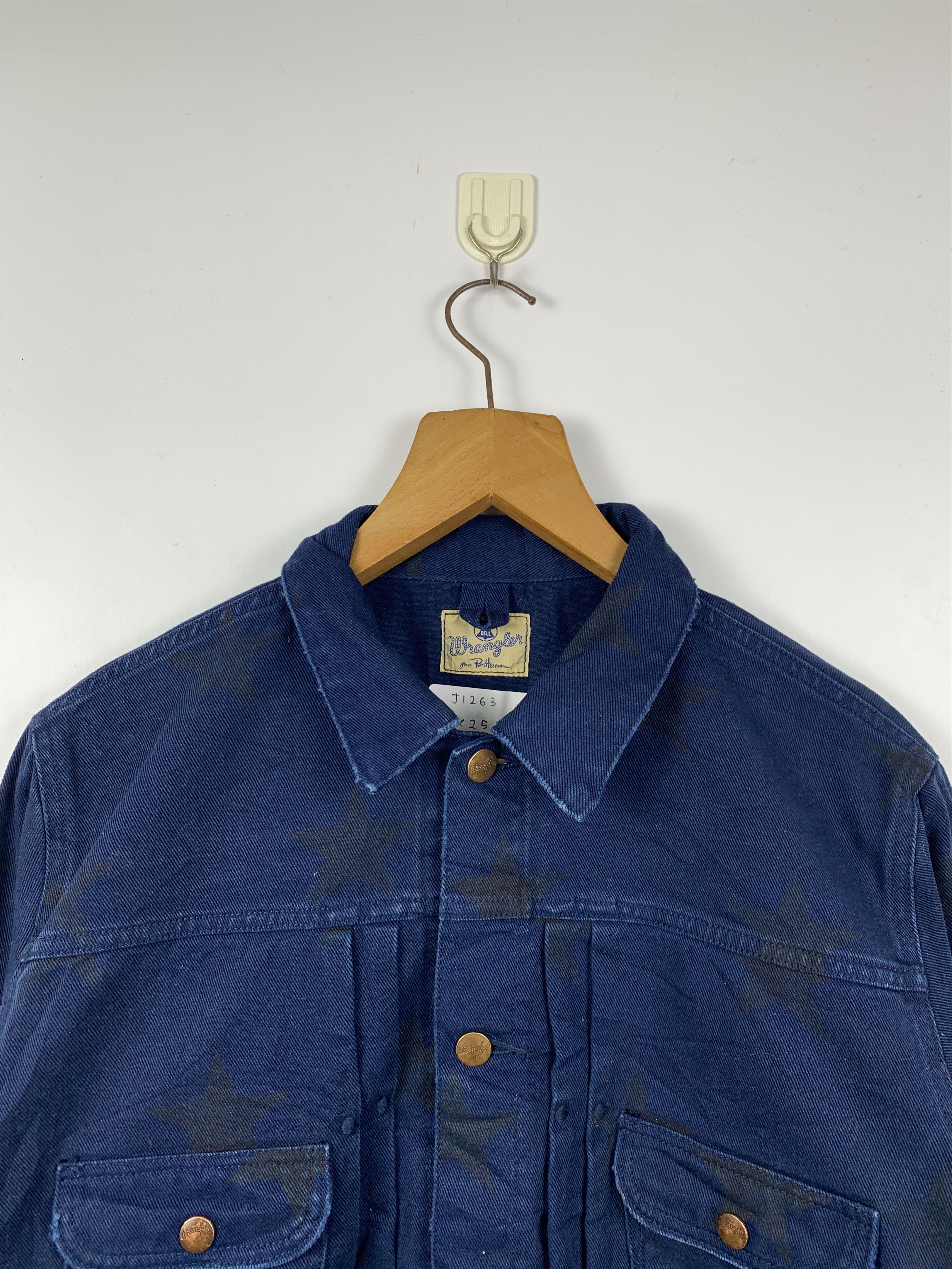 Vintage Vintage 80s Wrangler Blue Bell Trucker Denim Jacket J1263 Size US L / EU 52-54 / 3 - 2 Thumbnail