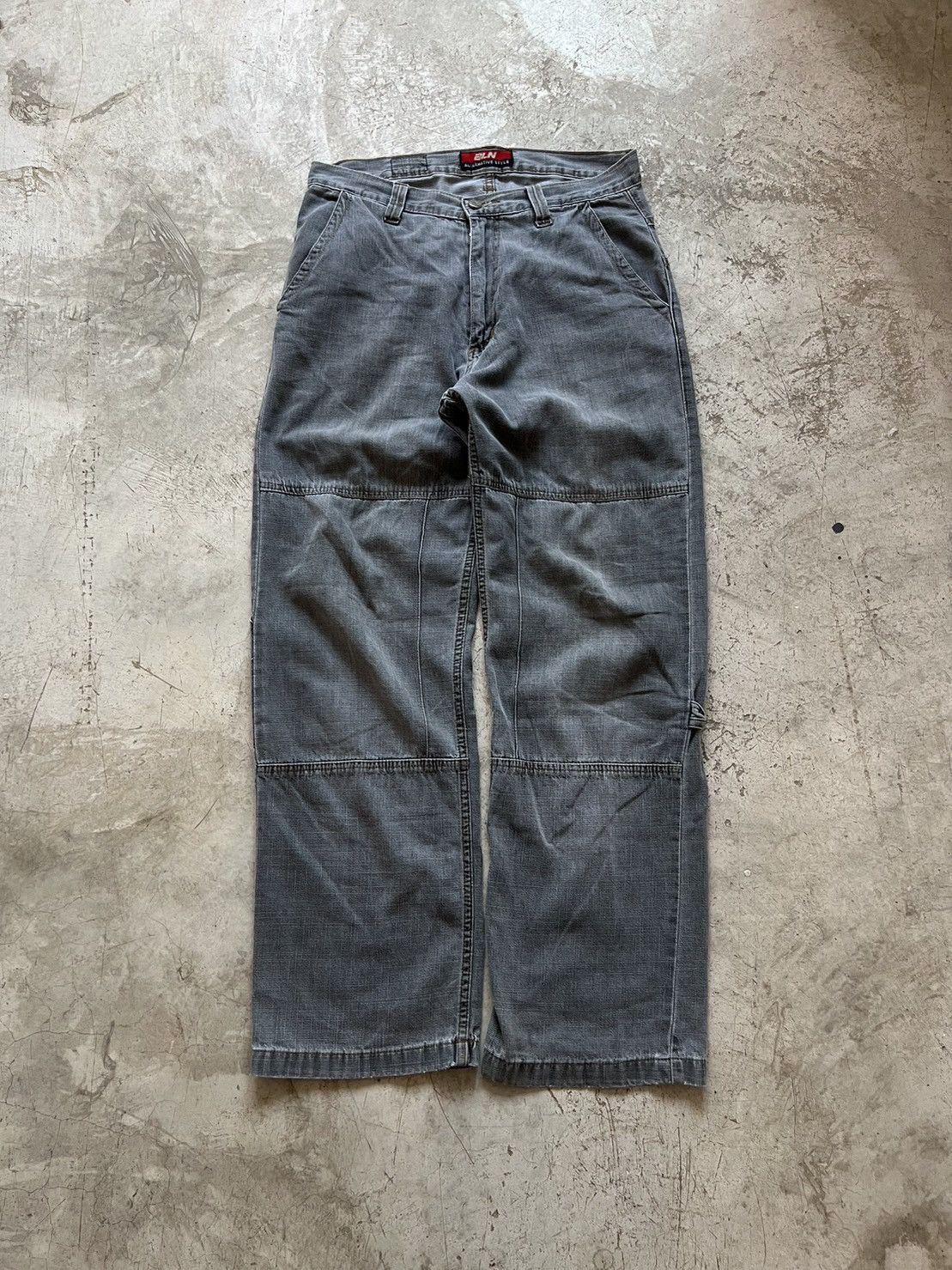 Vintage Faded BLN Workwear Denim Pants Size US 31 - 4 Thumbnail