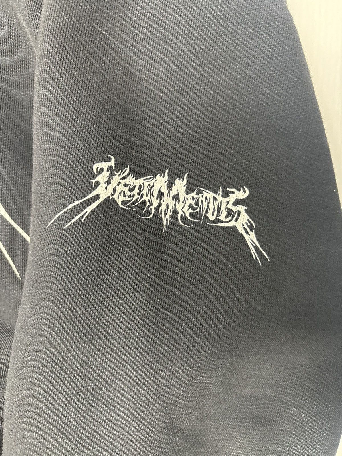 Vetements Vetements TFD Total Fucking Darkness Hoodie Homme XS Size US XS / EU 42 / 0 - 4 Thumbnail
