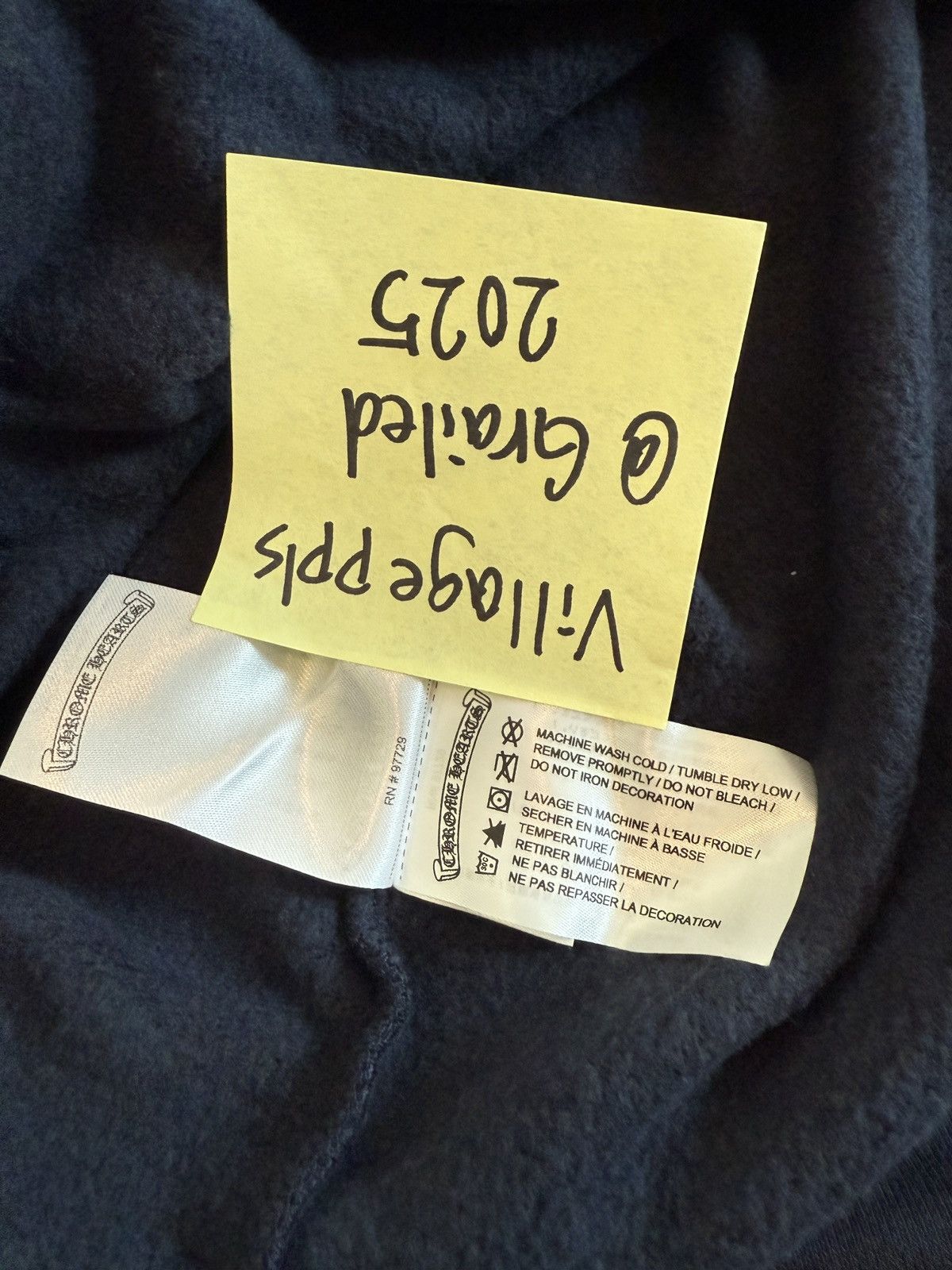 Chrome Hearts Chrome Hearts Blue Hoodie Size US L / EU 52-54 / 3 - 11 Thumbnail