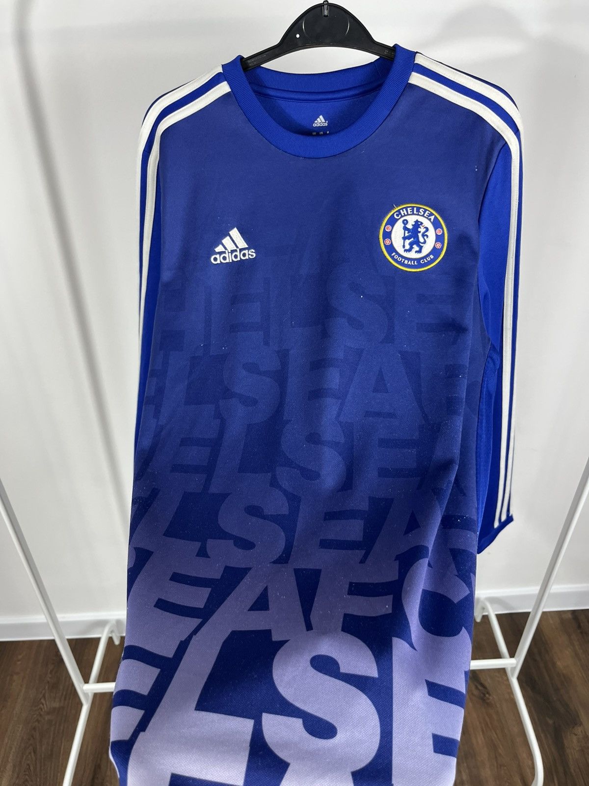 Adidas Adidas Chelsea FC Jersey Long Sleeve Shirt Men’s M ClimaCool Size US M / EU 48-50 / 2 - 6 Thumbnail