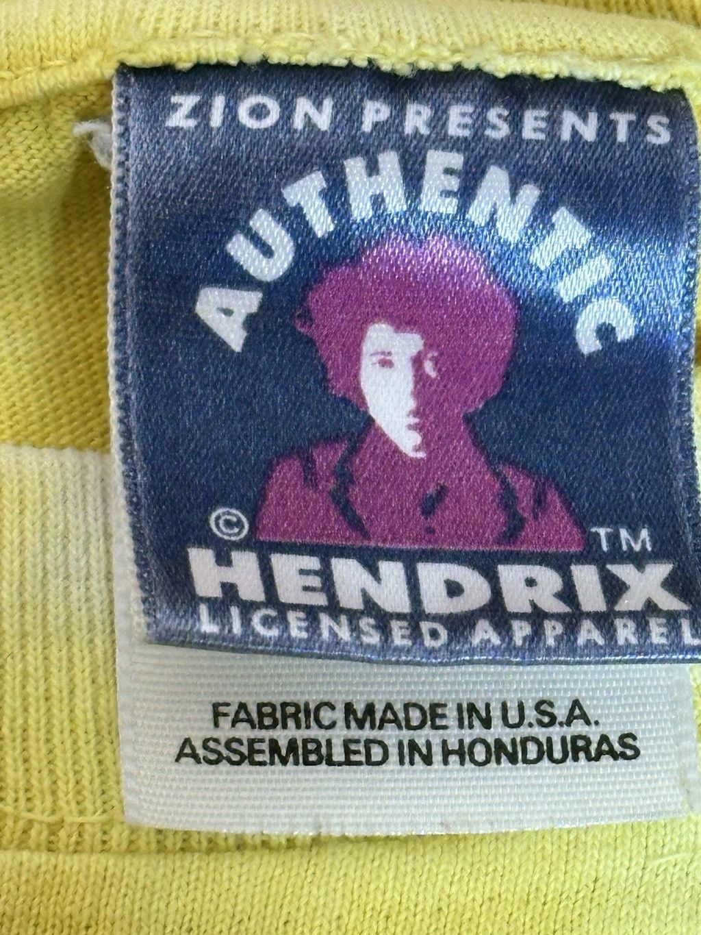 Zion Rootswear VTG Jimi Hendrix 2000 Are You Experienced Tie Dye MEDIUM Size US M / EU 48-50 / 2 - 7 Thumbnail