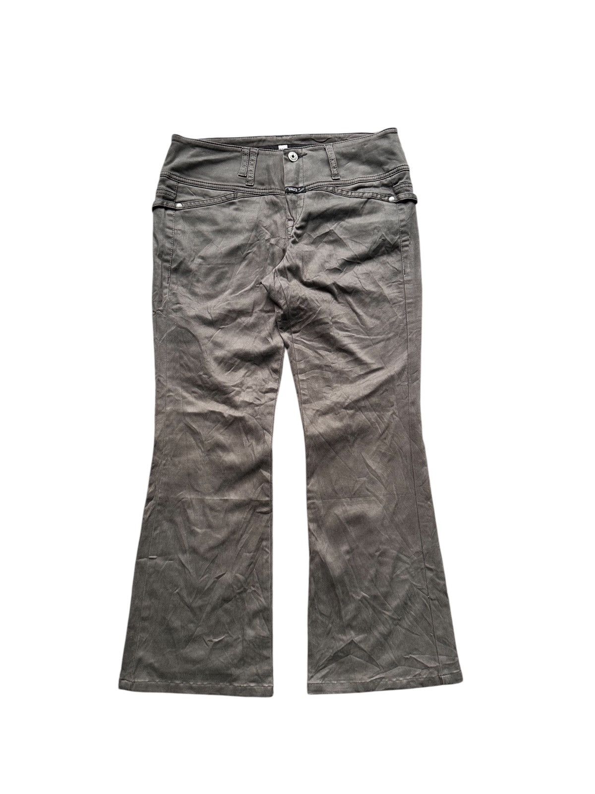 Designer × Japanese Brand × Marithe + Francois Girbaud Marithe Francois Girbaud Flared Pants Size 31" - 1 Thumbnail