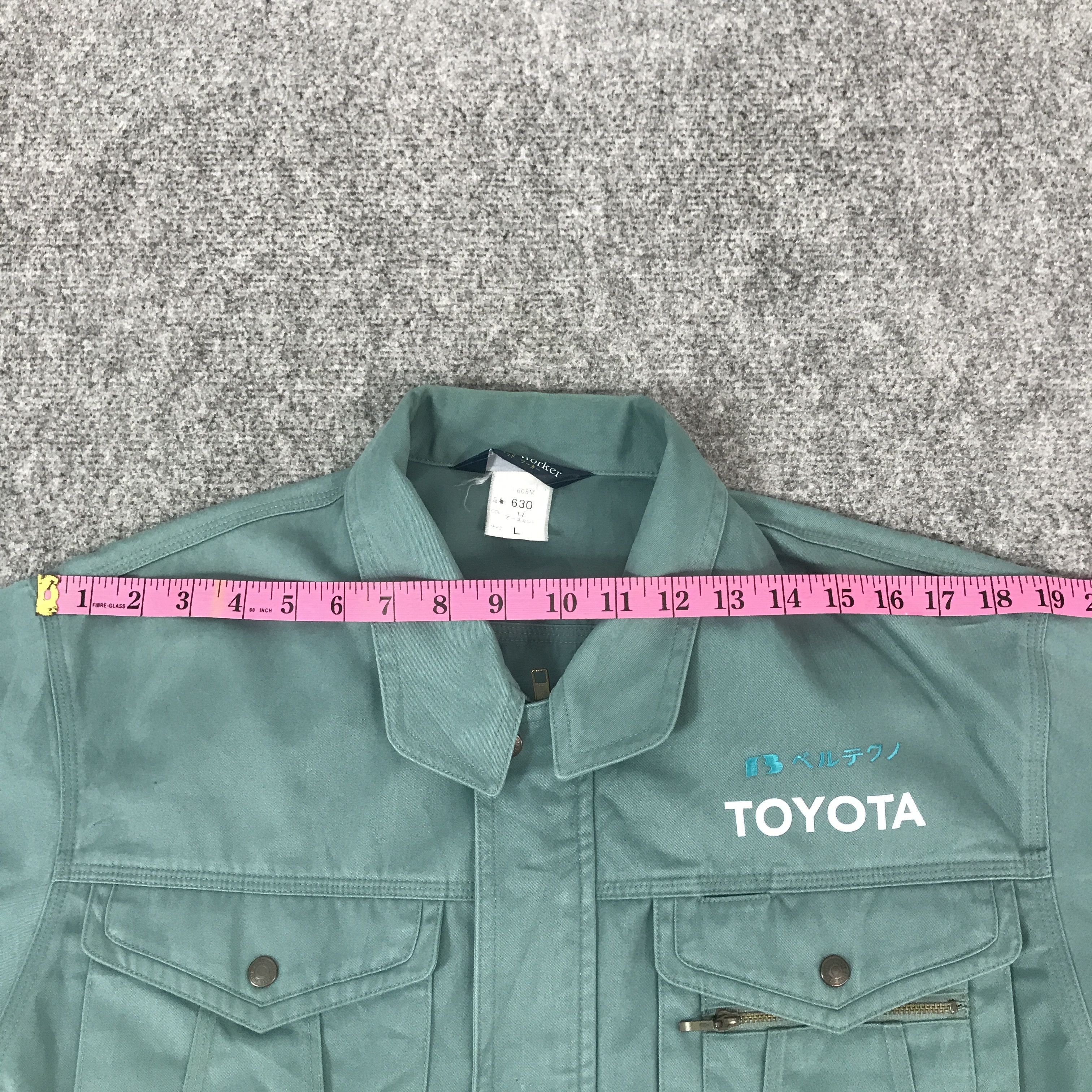 Japanese Brand Vtg Toyota Motorsport custom jacket K69B16 Size US L / EU 52-54 / 3 - 6 Thumbnail