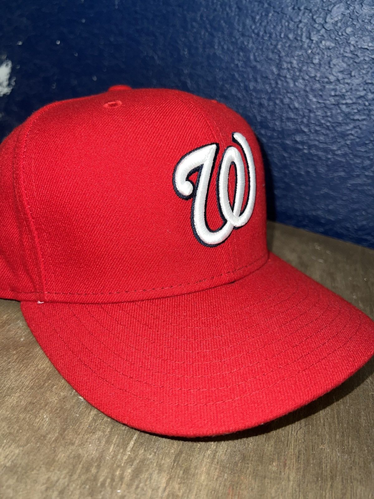 New Era × Vintage Washington Nationals Fitted size 7 1/4 Size ONE SIZE - 2 Thumbnail