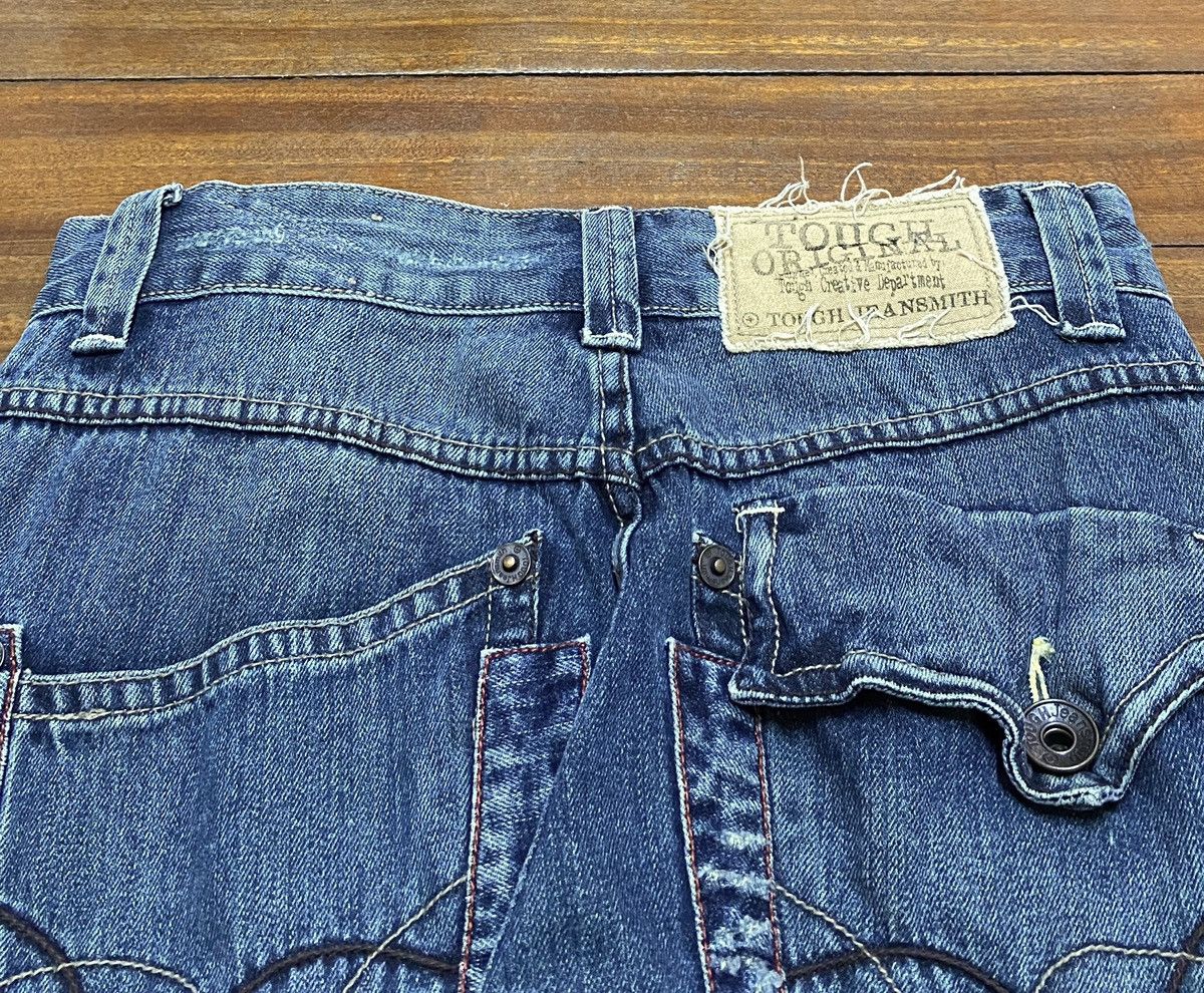 Japanese Brand Very Rare Design Vintage Brand Tough Jeans 2000s Size US 30 / EU 46 - 4 Thumbnail