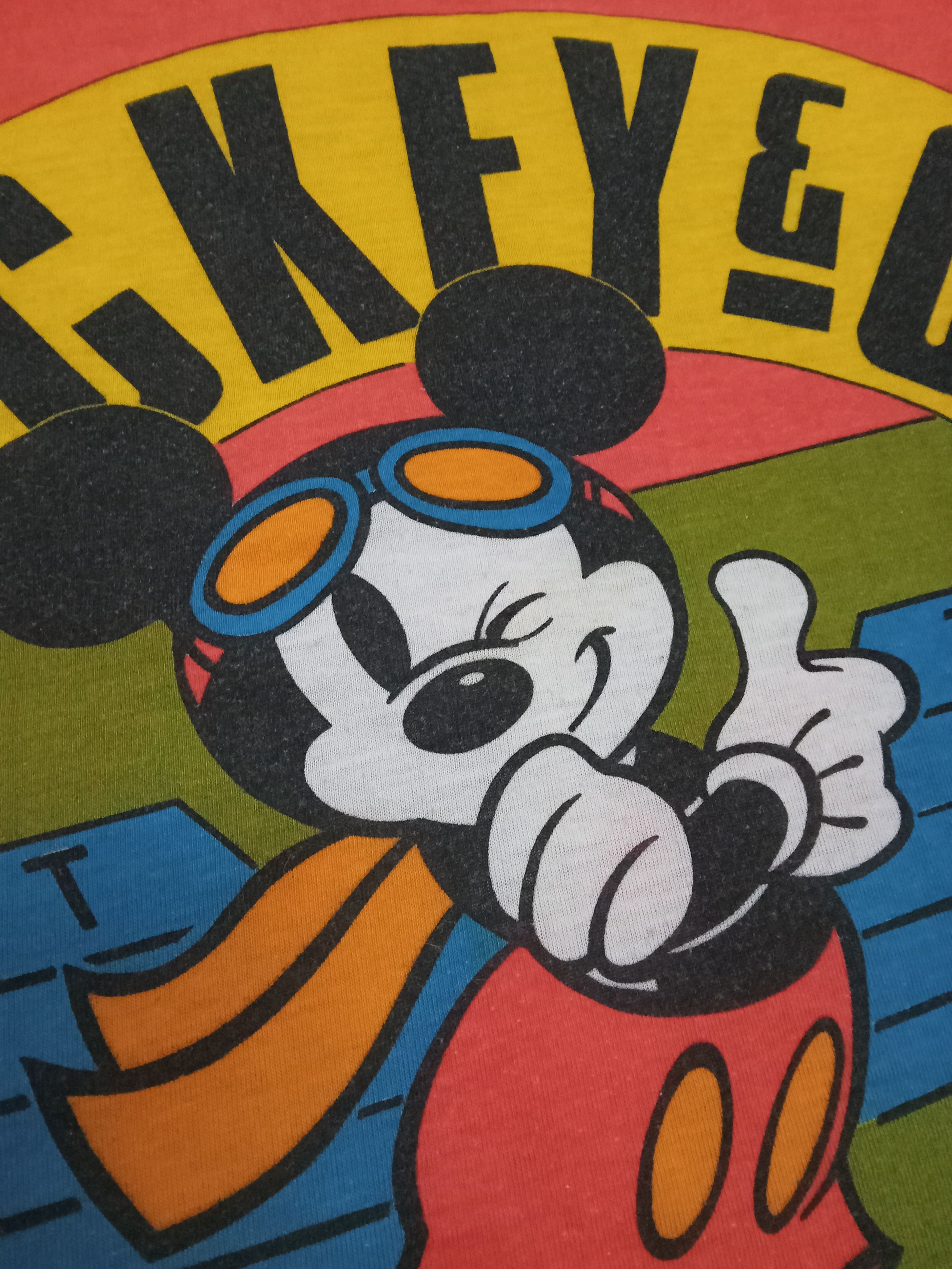 Mickey Mouse Mickey & co Flight Tested Vintage Reversible Vintage Top Size US XL / EU 56 / 4 - 5 Thumbnail