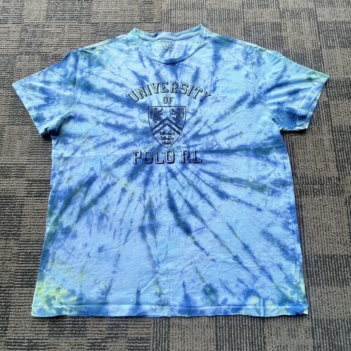 Polo Ralph Lauren Polo Ralph Lauren Polo University Tie-Dye T-shirt Size US XL / EU 56 / 4 - 1 Thumbnail