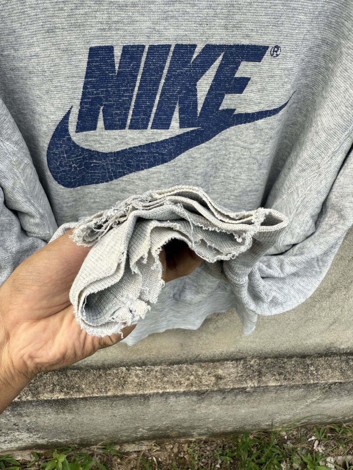 Nike Vintage 80s Nike Big Logo Hoodie Size US M / EU 48-50 / 2 - 5 Thumbnail