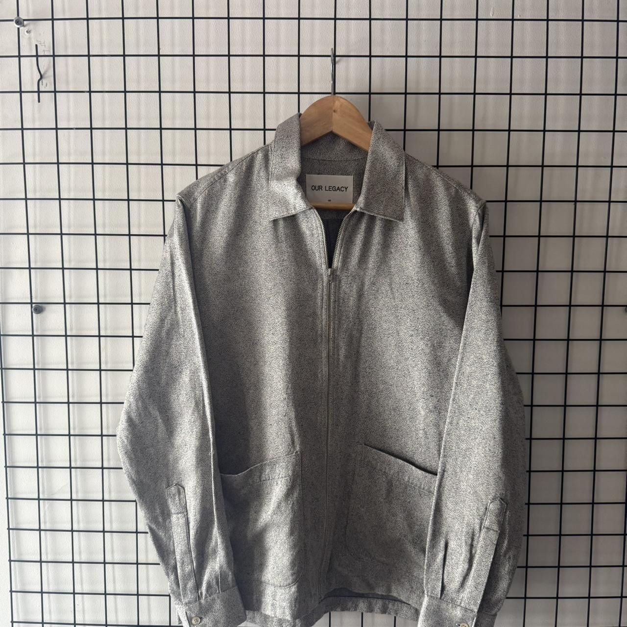 Our Legacy Our Legacy Overshirt Jacket Grey Zip Up Size US M / EU 48-50 / 2 - 3 Thumbnail