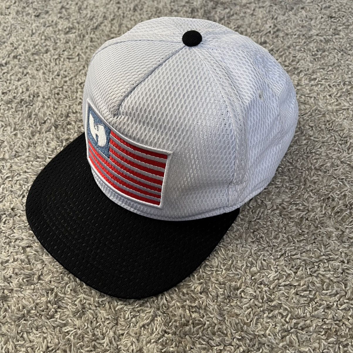 Wu-Tang Clan 🔴Wu-Tang Iron Flag Hat White Snapback WuTang Cash Rules Rza Size ONE SIZE - 11 Thumbnail