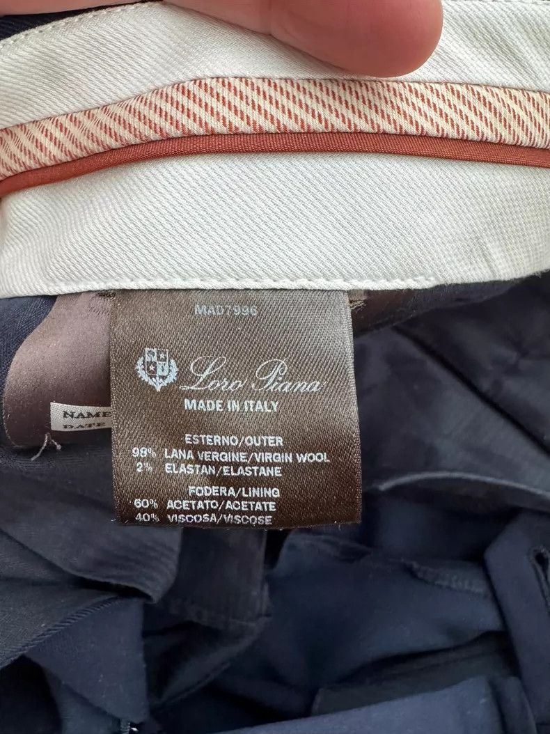 Loro Piana LORO PIANA size50 Wool trousers Size 50L - 2 Thumbnail