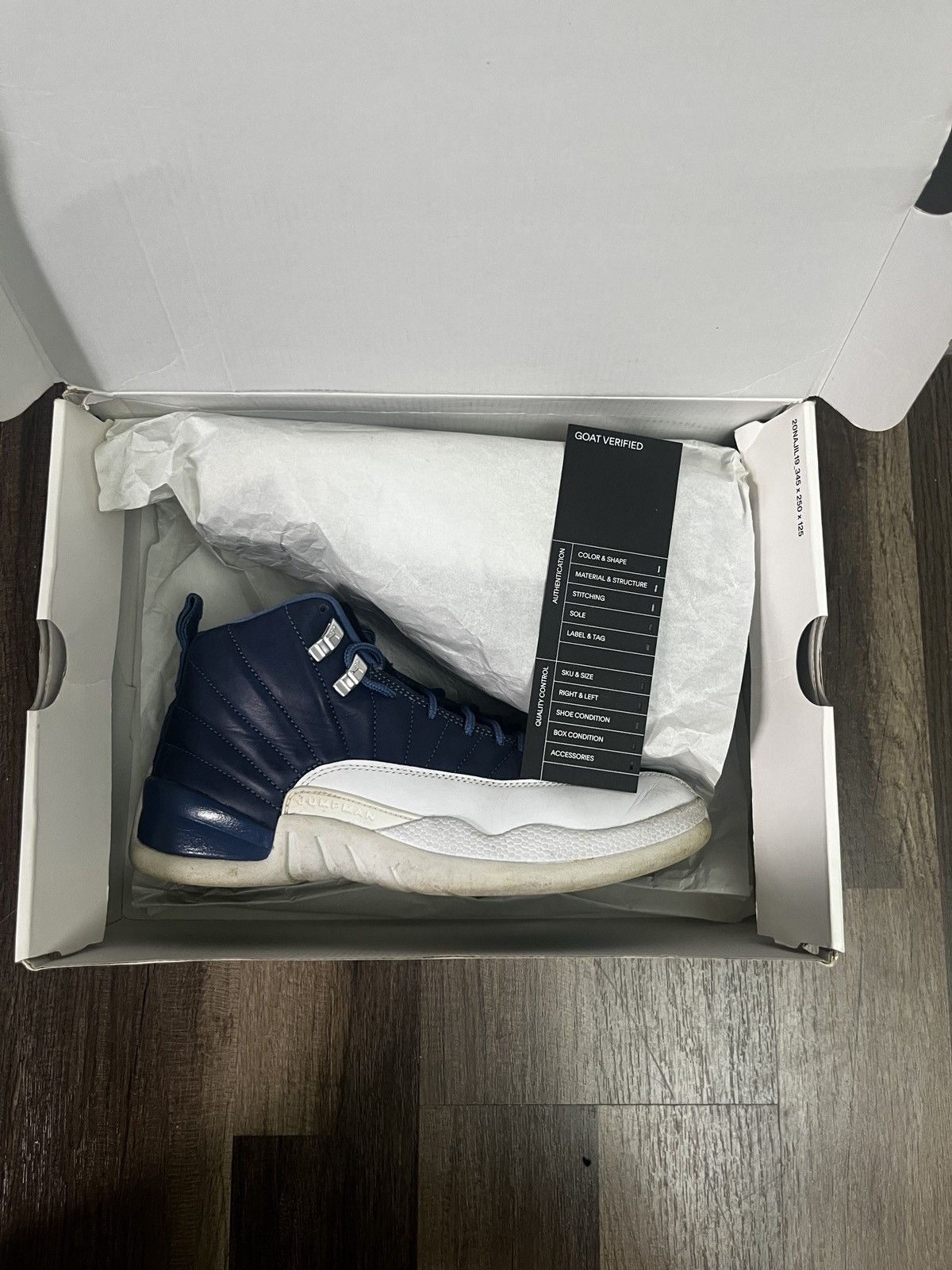 Jordan Brand Jordan 12 Indigo Size US 8.5 / EU 41-42 - 7 Thumbnail
