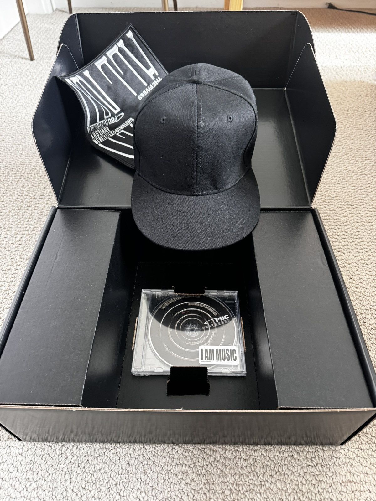 Playboi Carti ALL RED BLACK HAT BOXSET S/M Size ONE SIZE - 2 Thumbnail