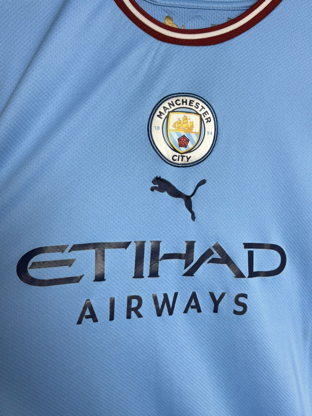 Puma Manchester City 22/23 Home Cancelo Football Jersey Size US M / EU 48-50 / 2 - 4 Thumbnail
