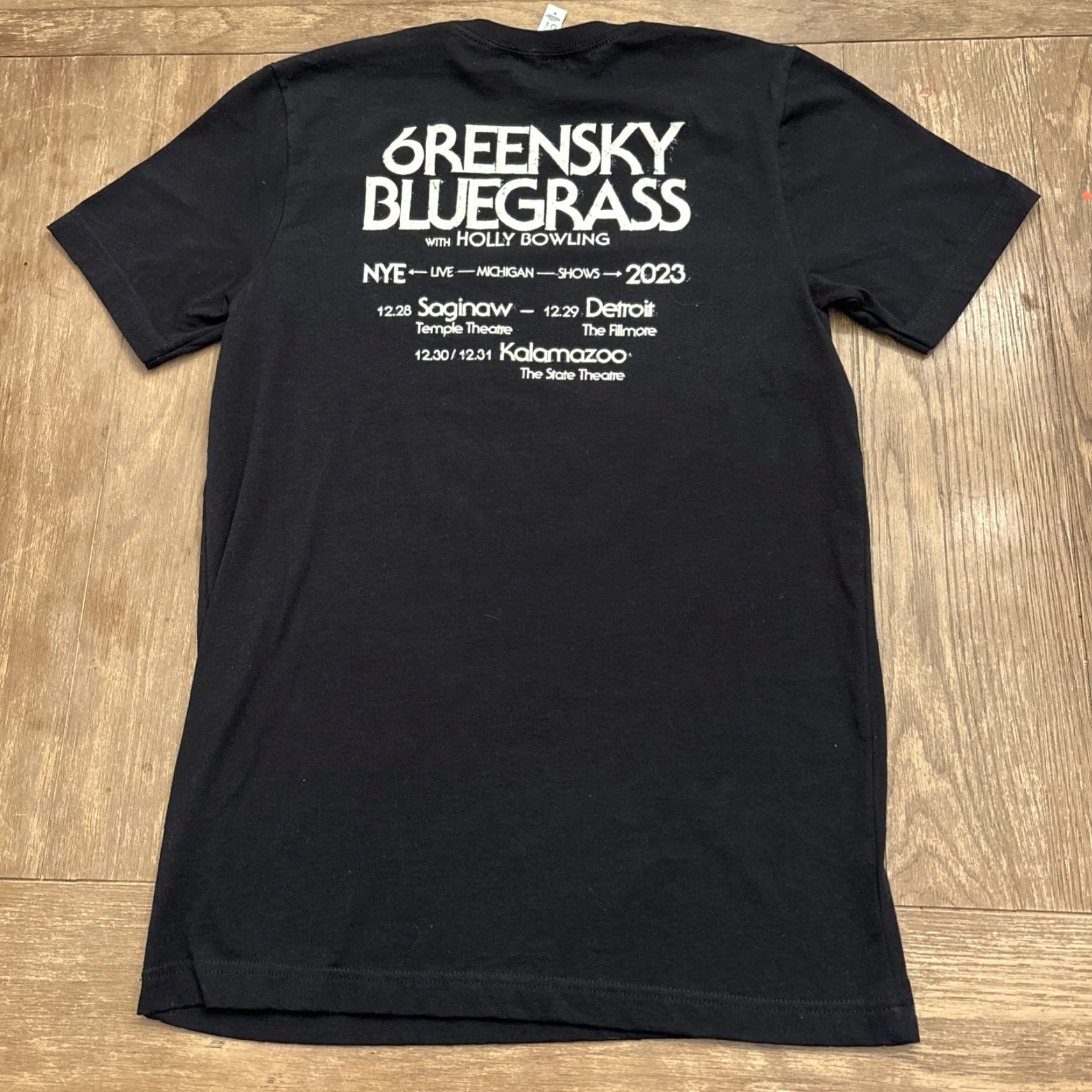 Vintage Greensky Bluegrass Festival Shirt 2023 Holly Bowling Black Size M Mens Size US M / EU 48-50 / 2 - 5 Thumbnail