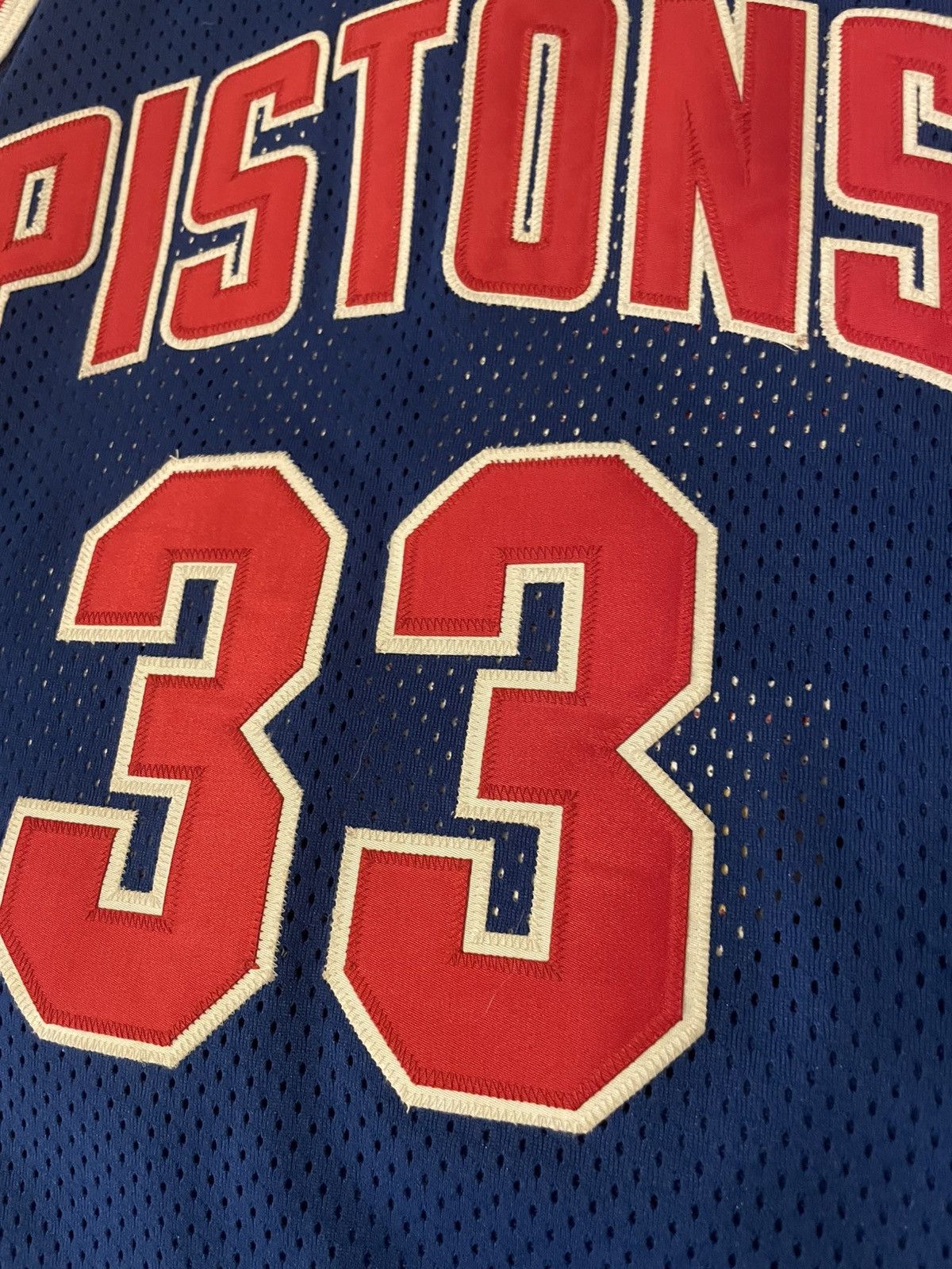 Champion Nba Detroit Pistons Hill jersey Champion authentic 44 - L Size US L / EU 52-54 / 3 - 4 Thumbnail
