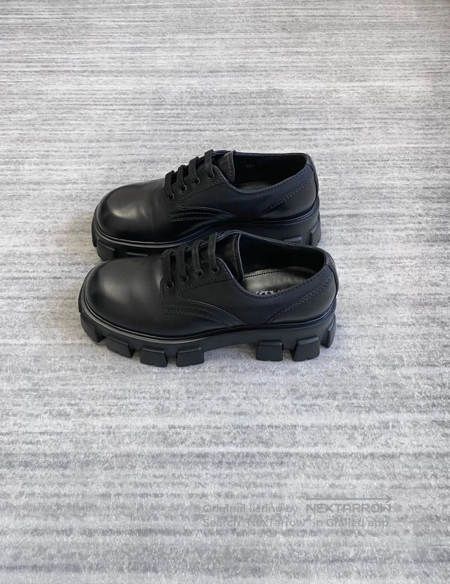 Prada prada monolith thick-soled derby shoes. Size US 8.5 / EU 41-42 - 3 Thumbnail