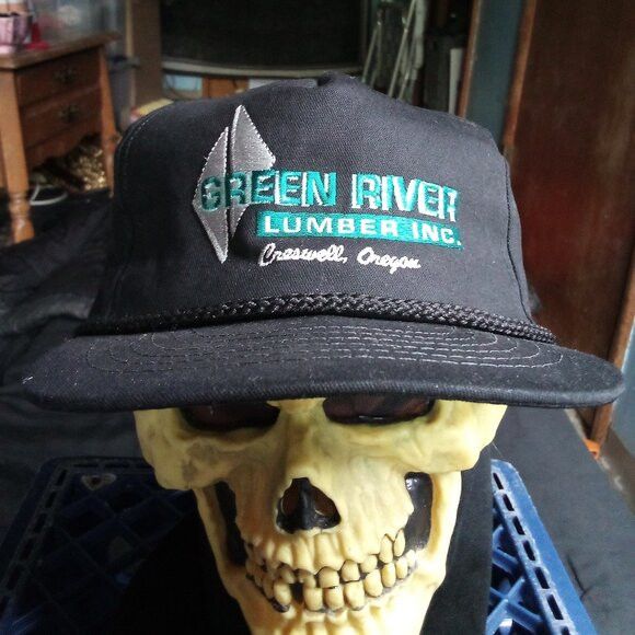 Other Deadstock Vintage Green River Lumber Snap Trucker Hat Cap Size ONE SIZE - 1 Thumbnail