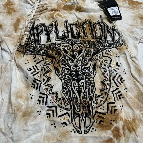 Affliction NWT AFFLICTION WOMEN’S DEADWOOD T-SHIRT SZ MEDIUM M Size M / US 6-8 / IT 42-44 - 2 Thumbnail