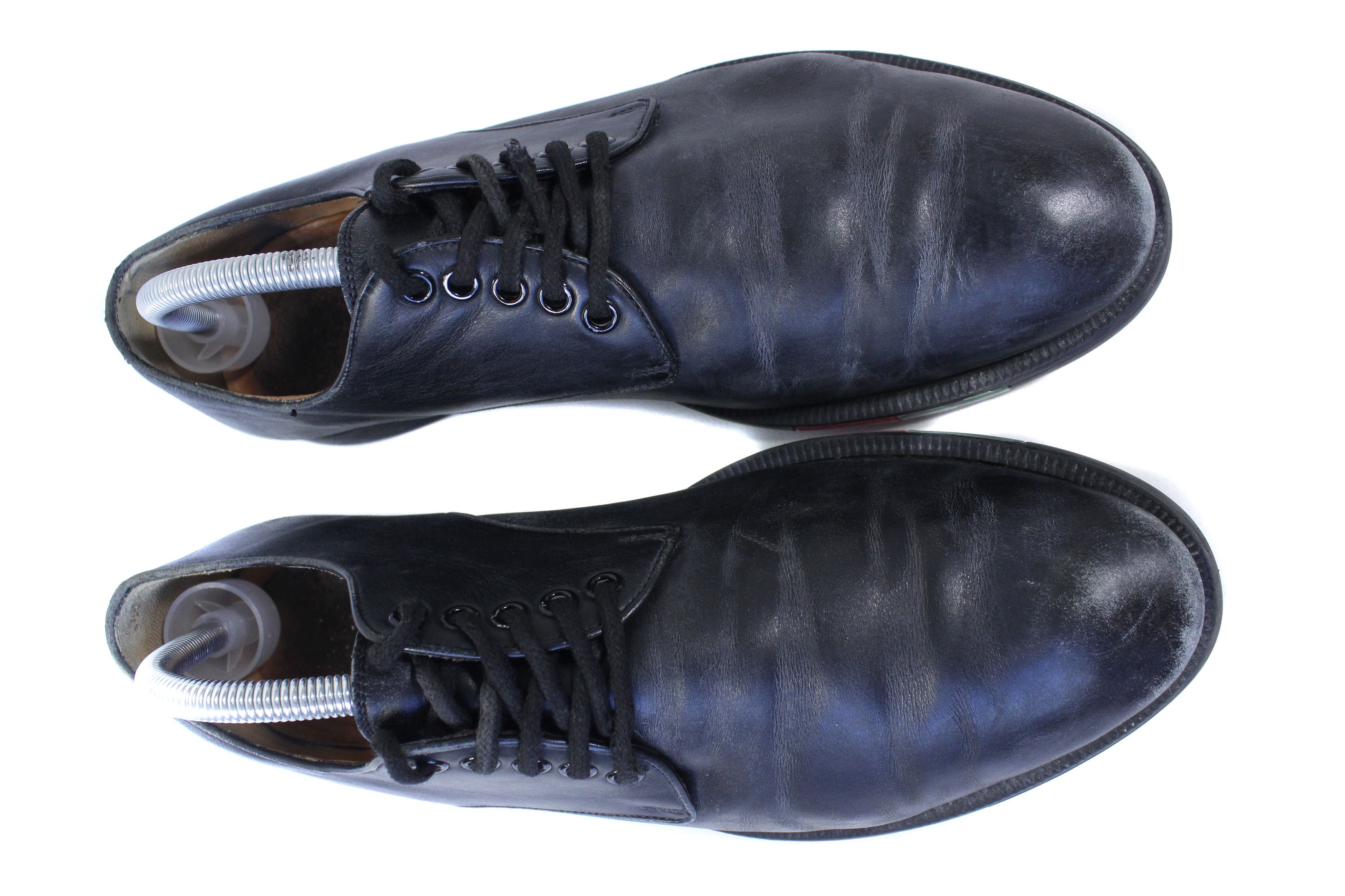Gucci Tom Ford Era Wed Stripe Leather Oxford Shoes Vintage Size US 10 / EU 43 - 4 Thumbnail
