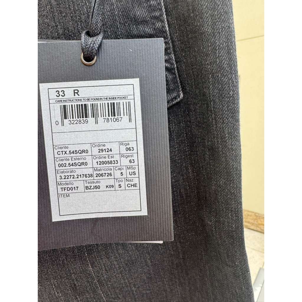 Tom Ford o1rshd1 Tapered Denim Jeans in Black Size US 33 - 14 Thumbnail